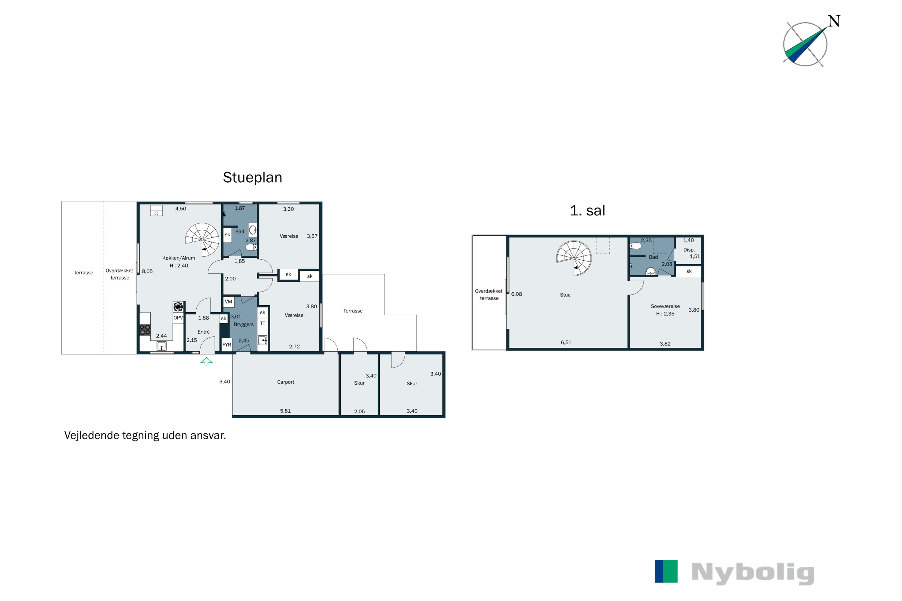Plantegninger billede af Bækkevej 12, 6621 Gesten