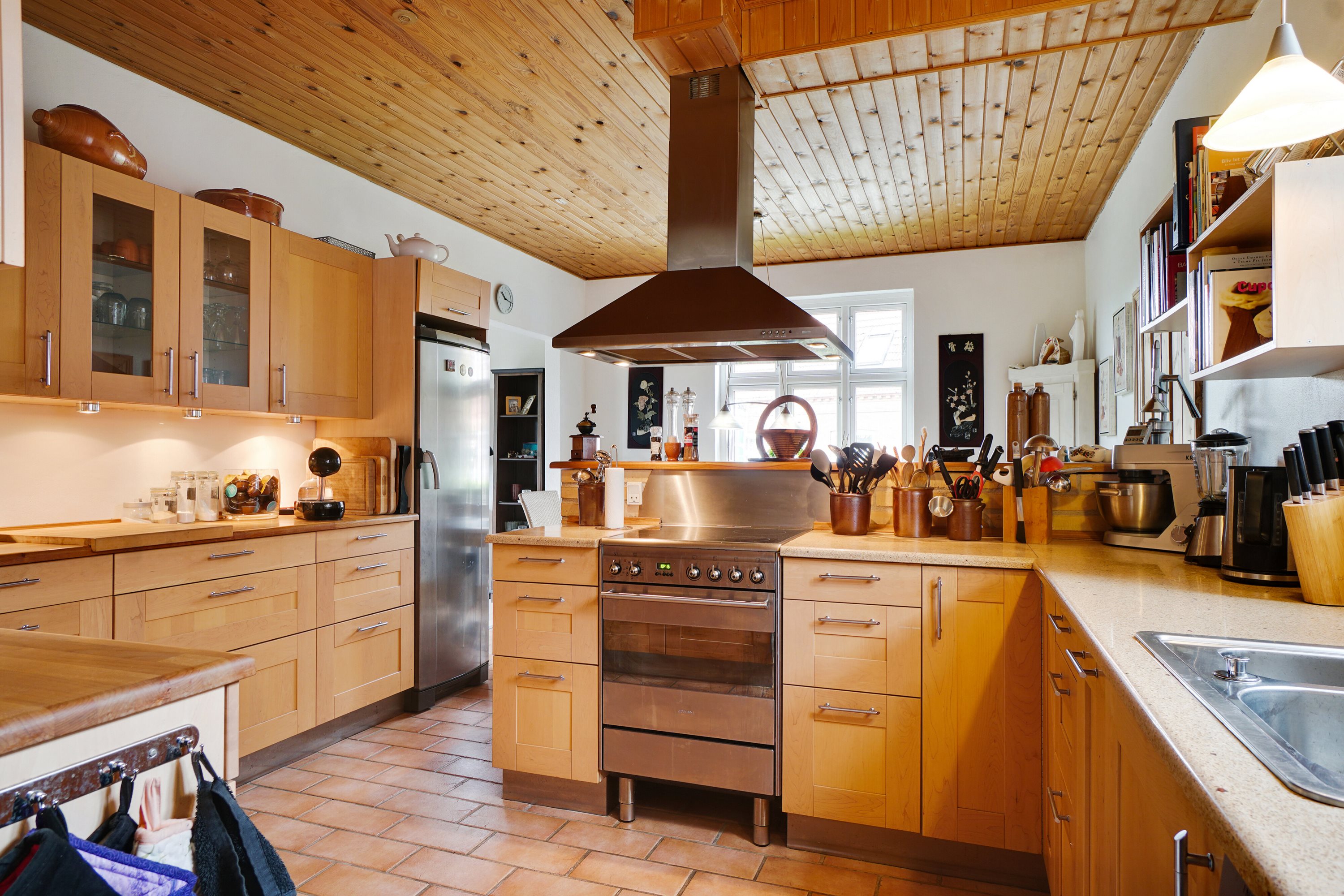 Fremhævet køkken billede i fuldskærmstilstand. Billede af Grønvej 20, 4700 Næstved