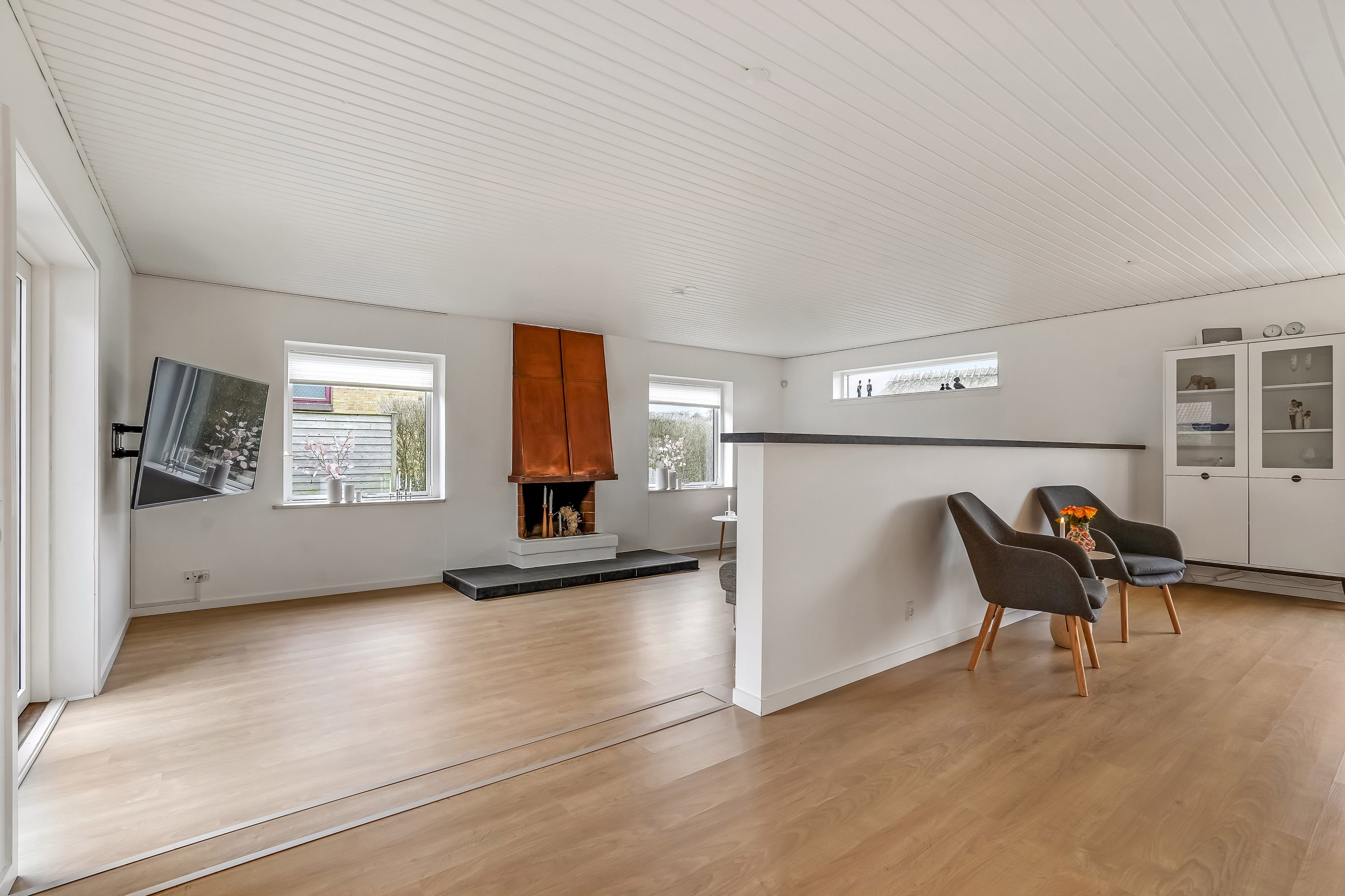 Fremhævet stue billede i fuldskærmstilstand. Billede af Nygade 30, 5592 Ejby