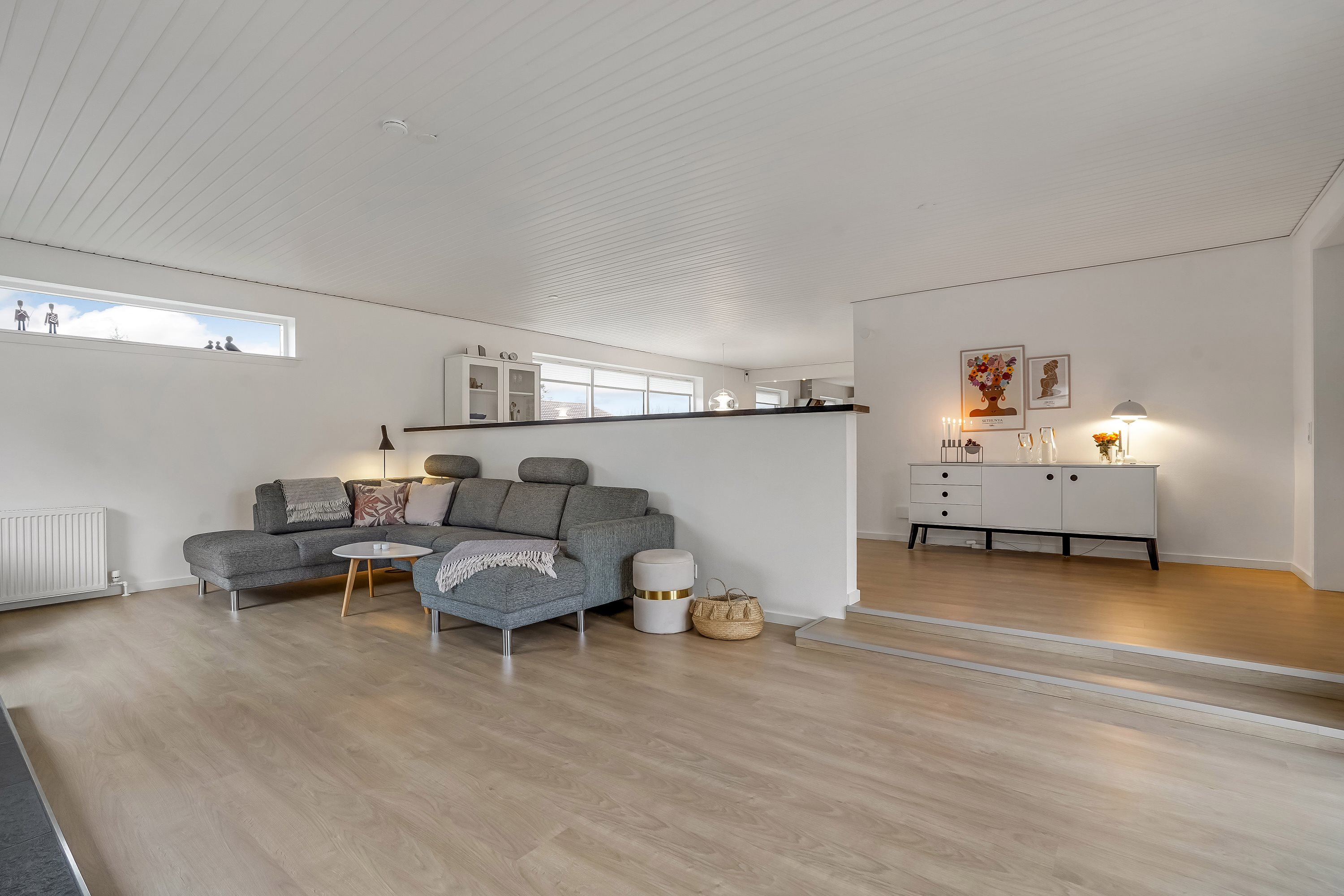 Fremhævet stue billede i fuldskærmstilstand. Billede af Nygade 30, 5592 Ejby