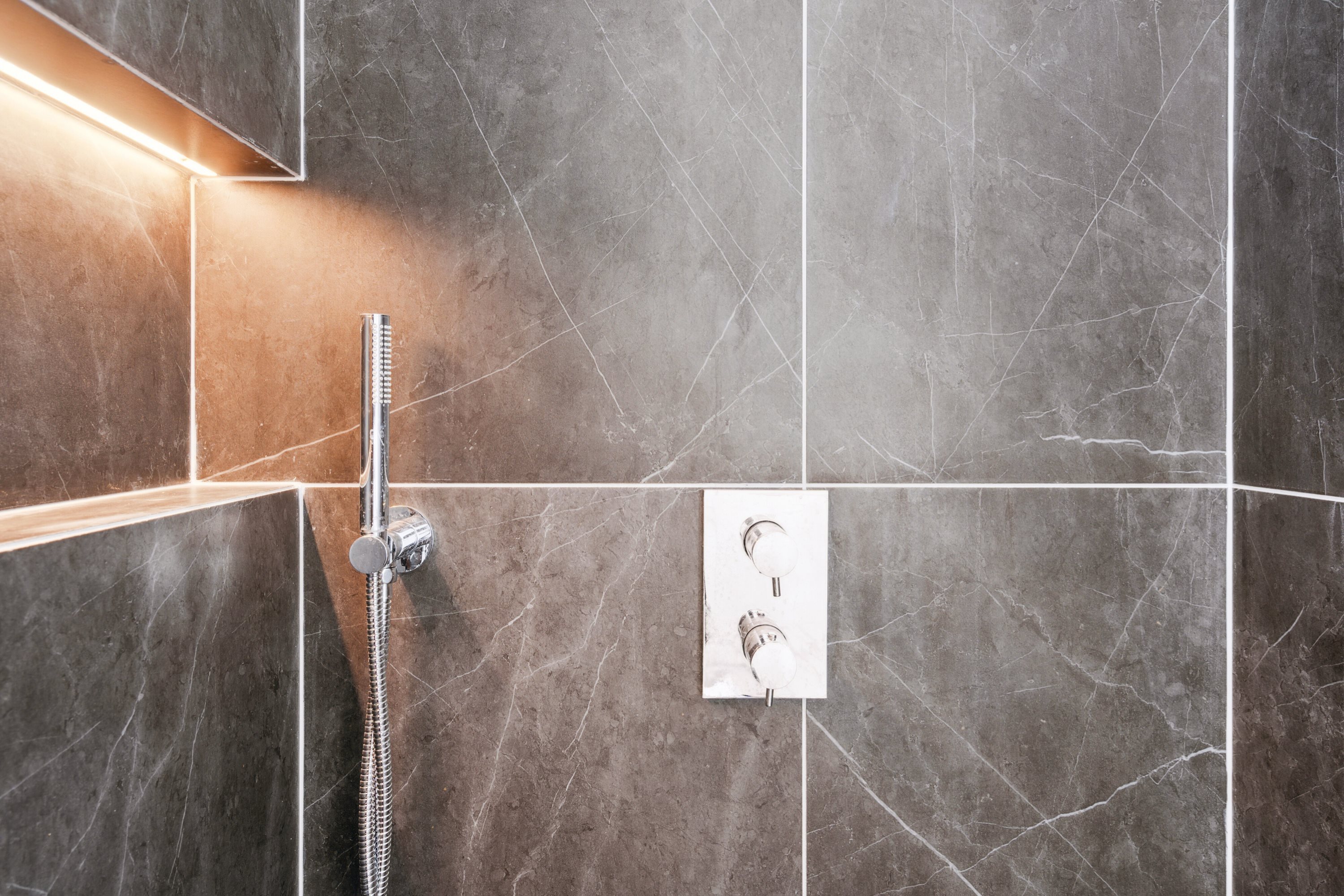 Fremhævet badeværelse billede i fuldskærmstilstand. Billede af Flensborgvej 21, Jyndevad, 6360 Tinglev