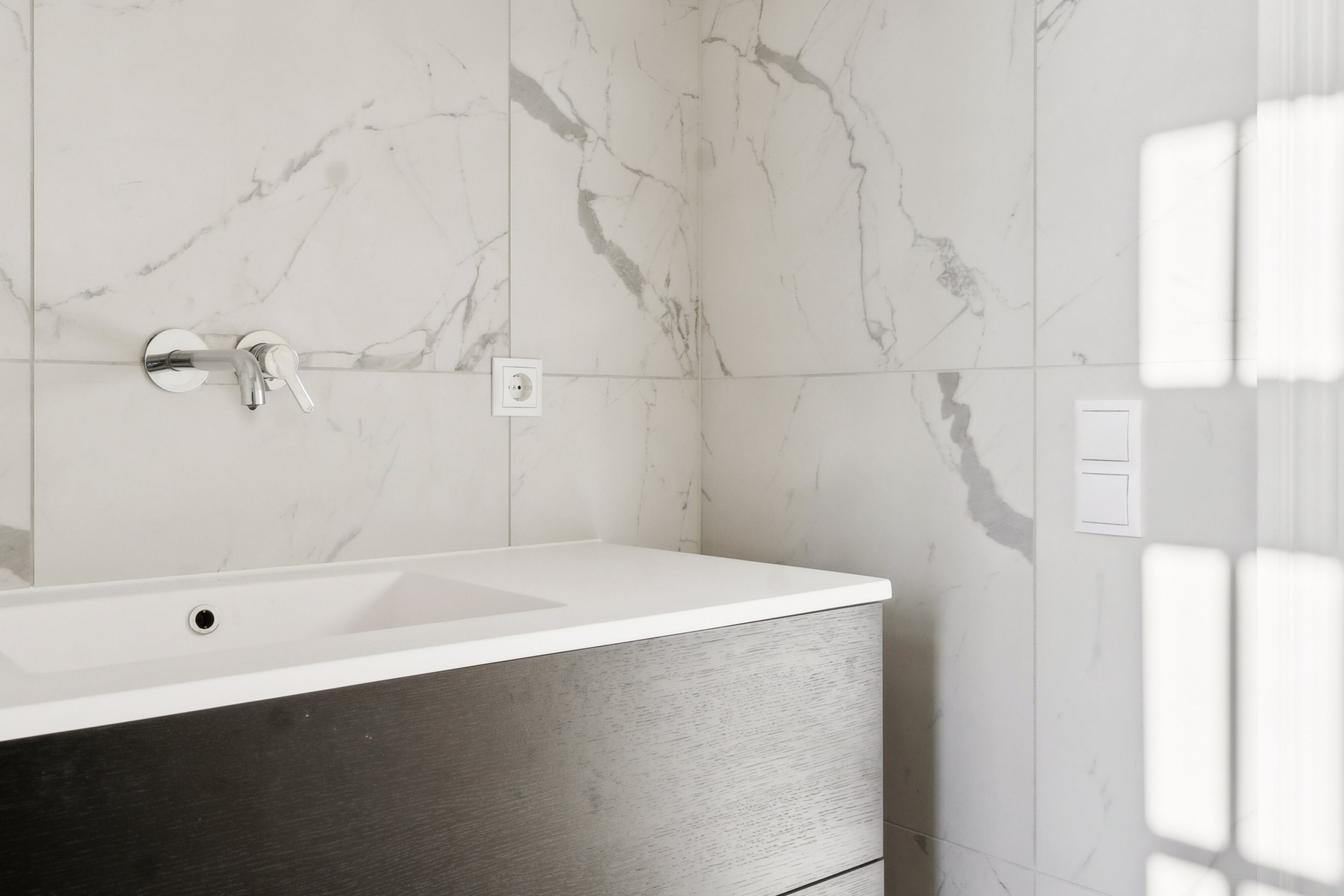 Fremhævet badeværelse billede i fuldskærmstilstand. Billede af Flensborgvej 21, Jyndevad, 6360 Tinglev