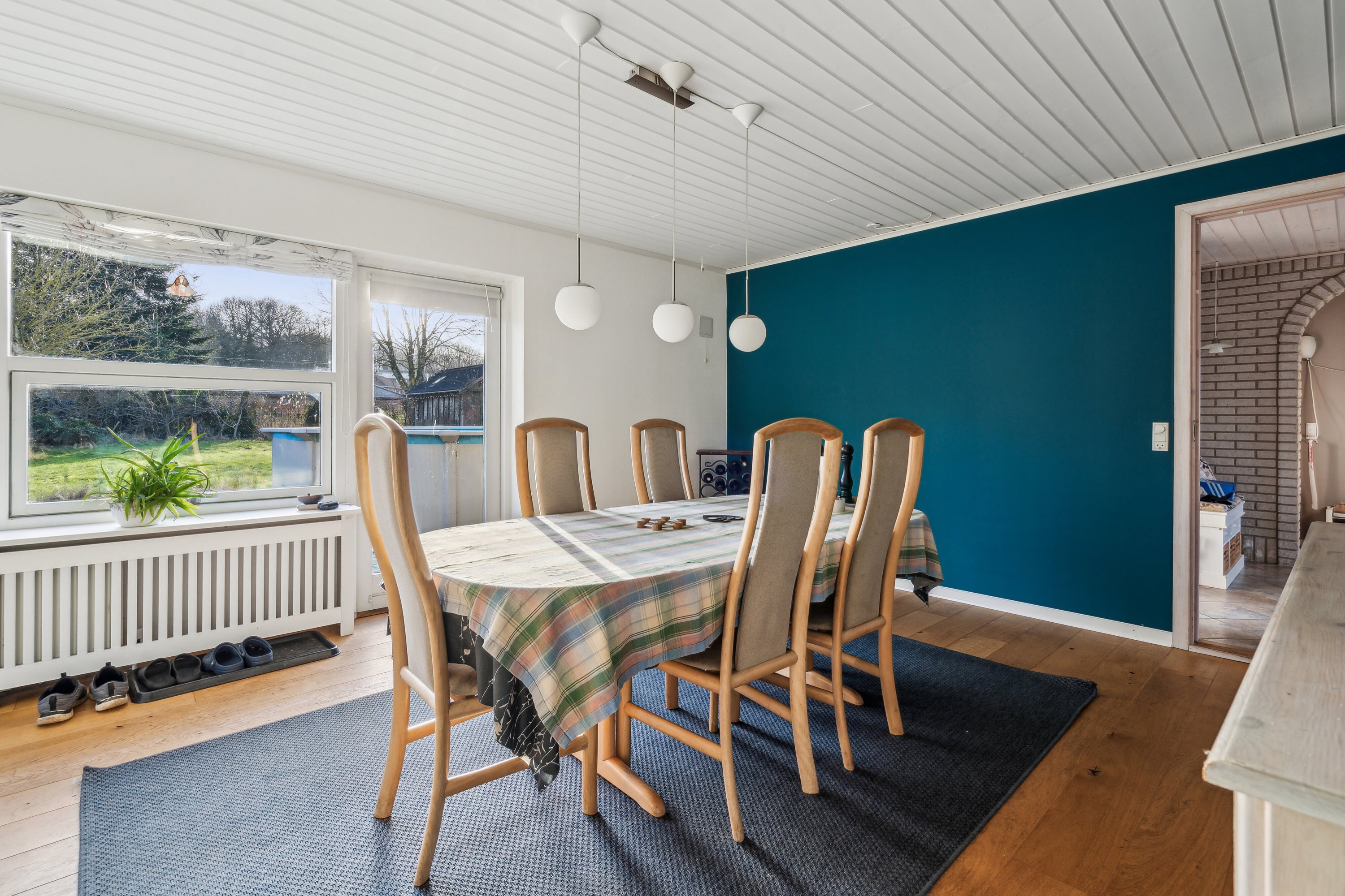 Fremhævet spiseplads billede i fuldskærmstilstand. Billede af Dyrkobbel 148, 6300 Gråsten