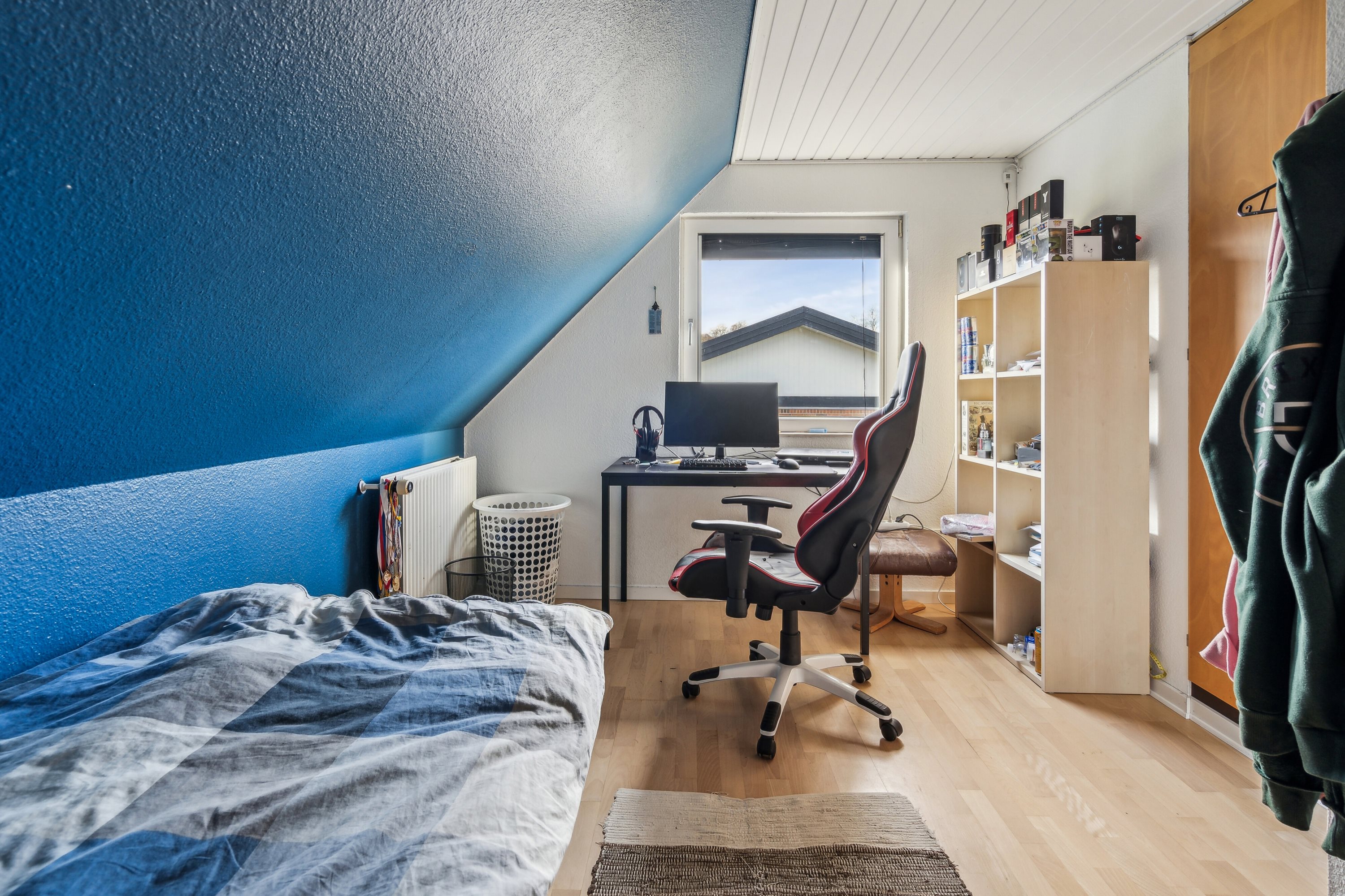 Fremhævet soveværelse billede i fuldskærmstilstand. Billede af Dyrkobbel 148, 6300 Gråsten