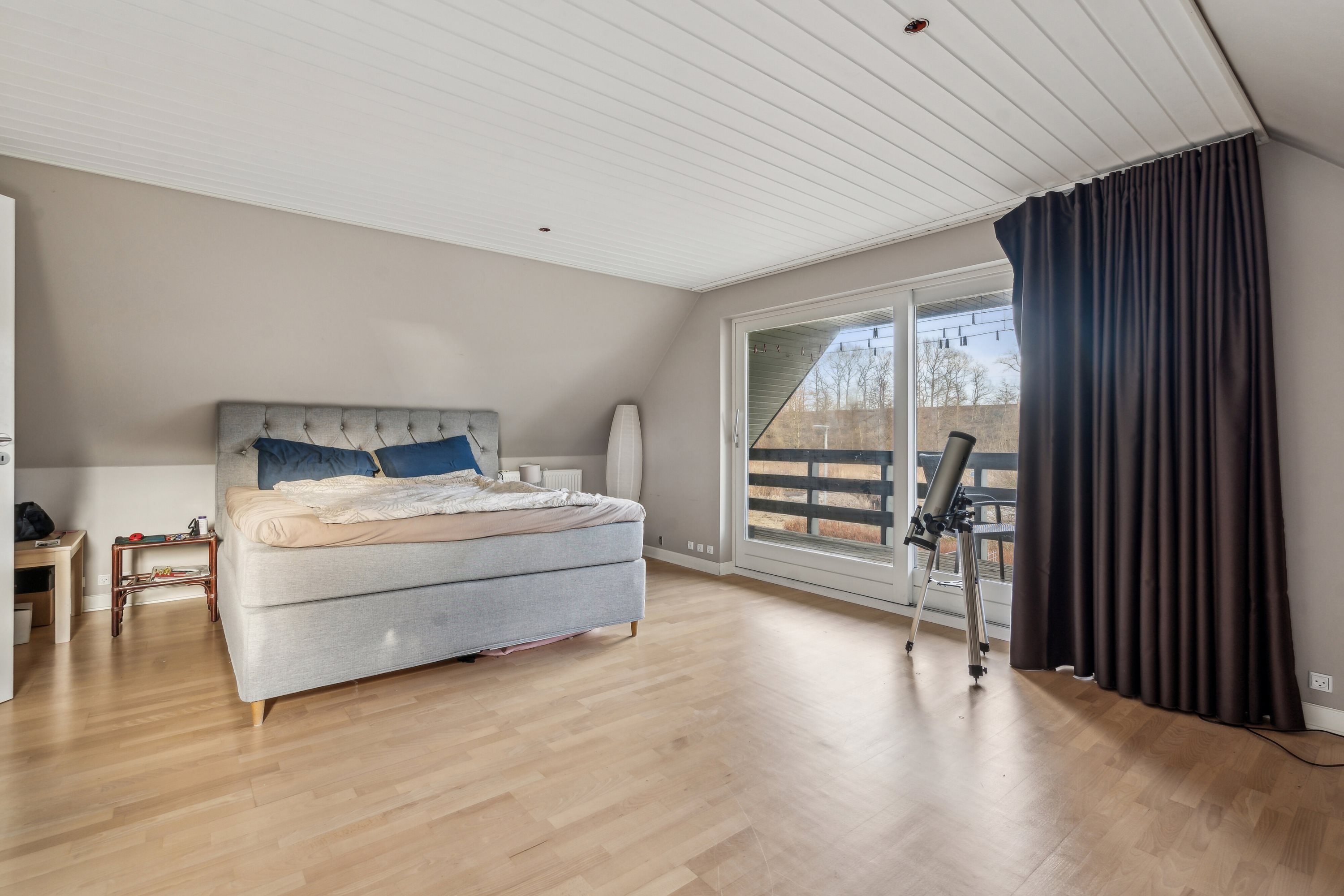 Fremhævet soveværelse billede i fuldskærmstilstand. Billede af Dyrkobbel 148, 6300 Gråsten