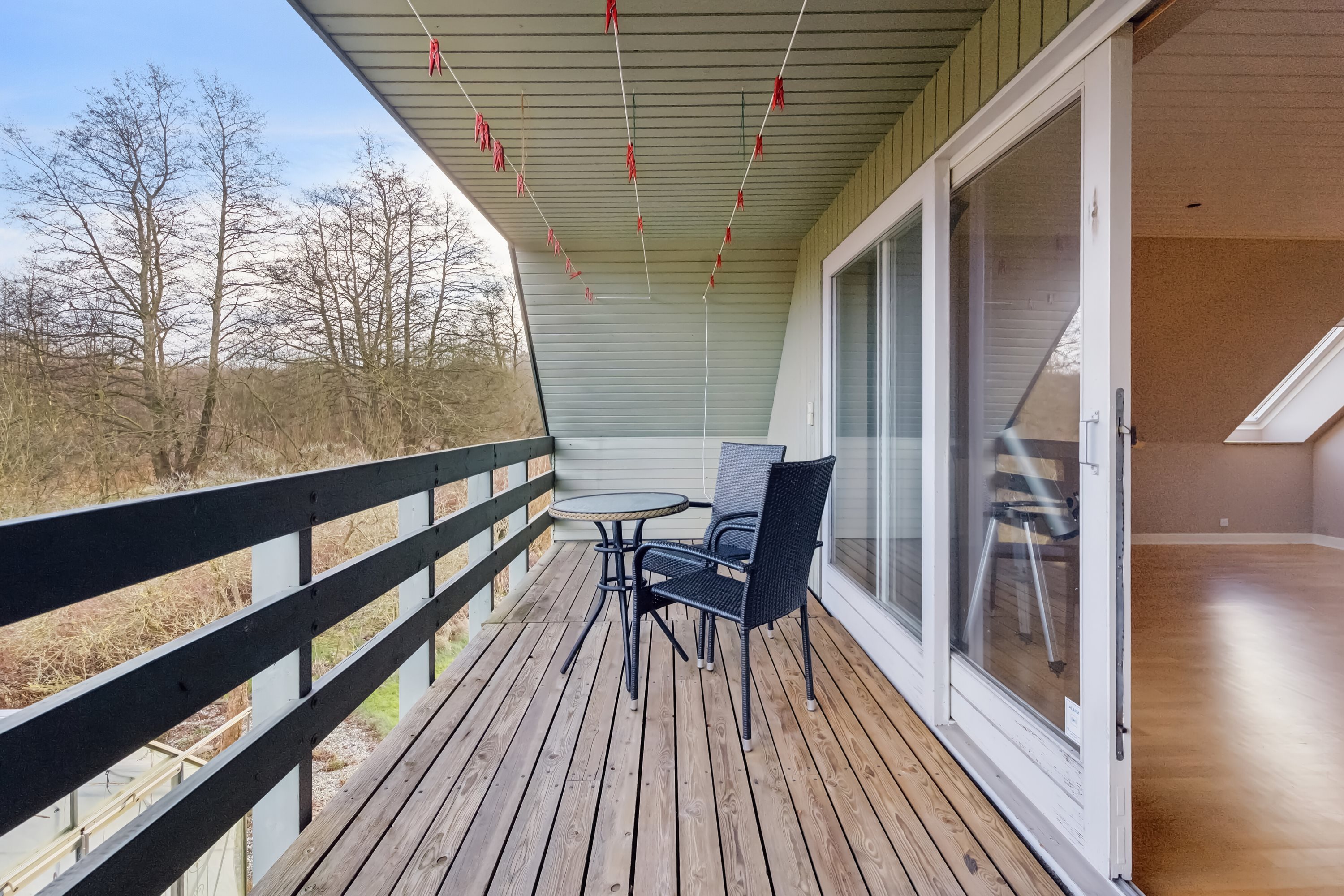 Fremhævet altan billede i fuldskærmstilstand. Billede af Dyrkobbel 148, 6300 Gråsten