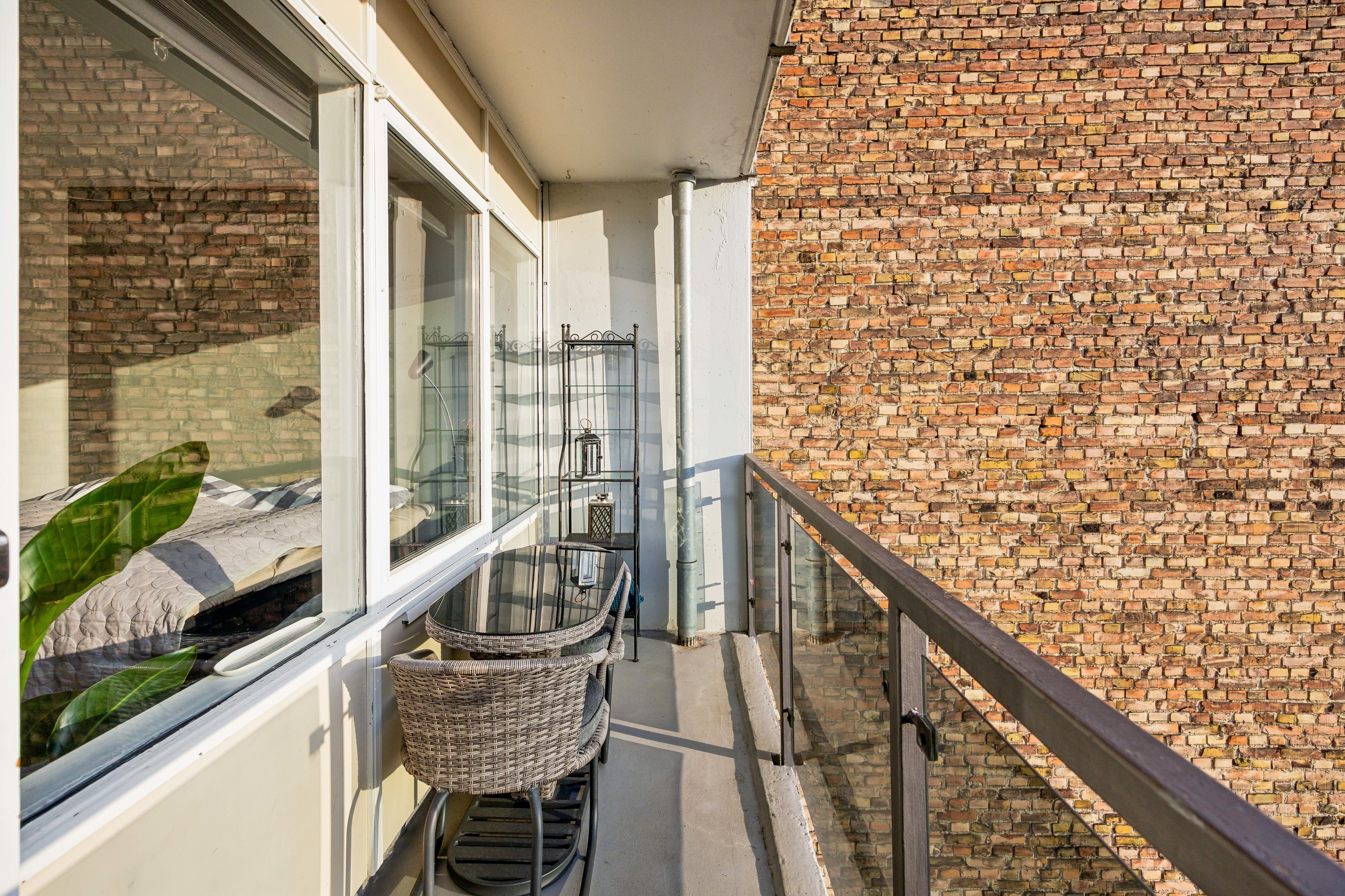 Fremhævet altan billede i fuldskærmstilstand. Billede af Gammel Kongevej 151, 4. 1., 1850 Frederiksberg C