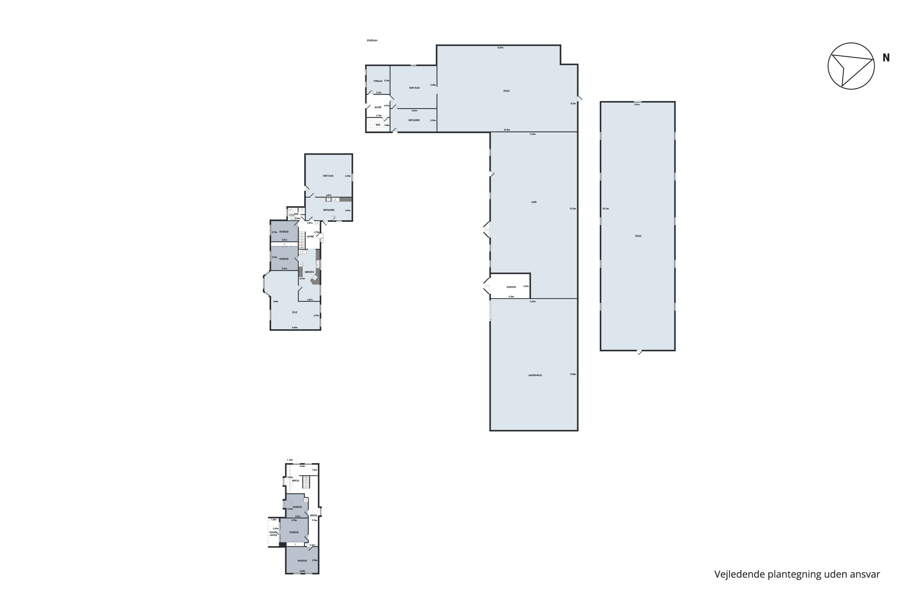 Plantegninger billede af Brundvej 1D, Brund, 7700 Thisted