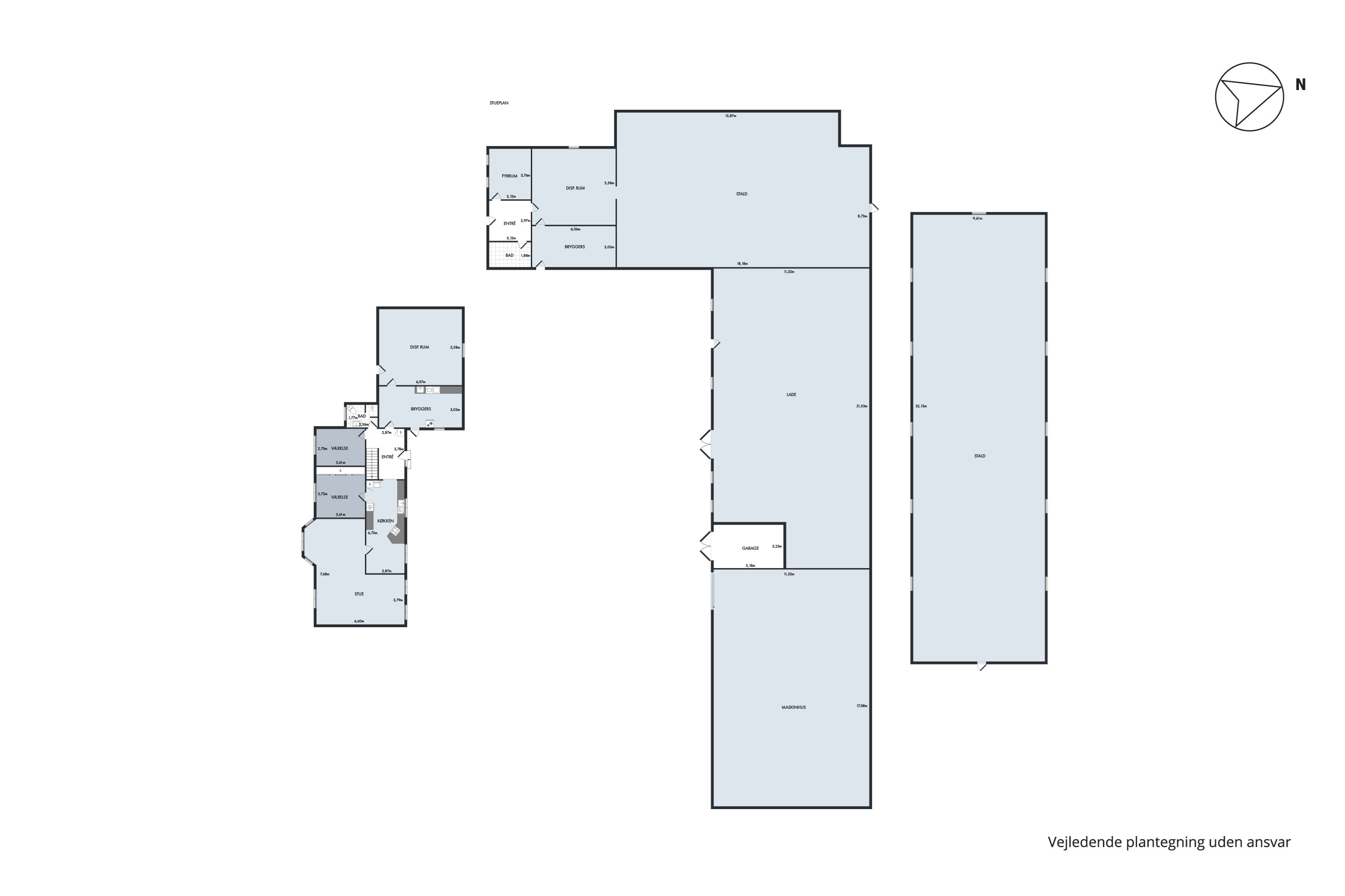 Plantegninger billede af Brundvej 1D, Brund, 7700 Thisted