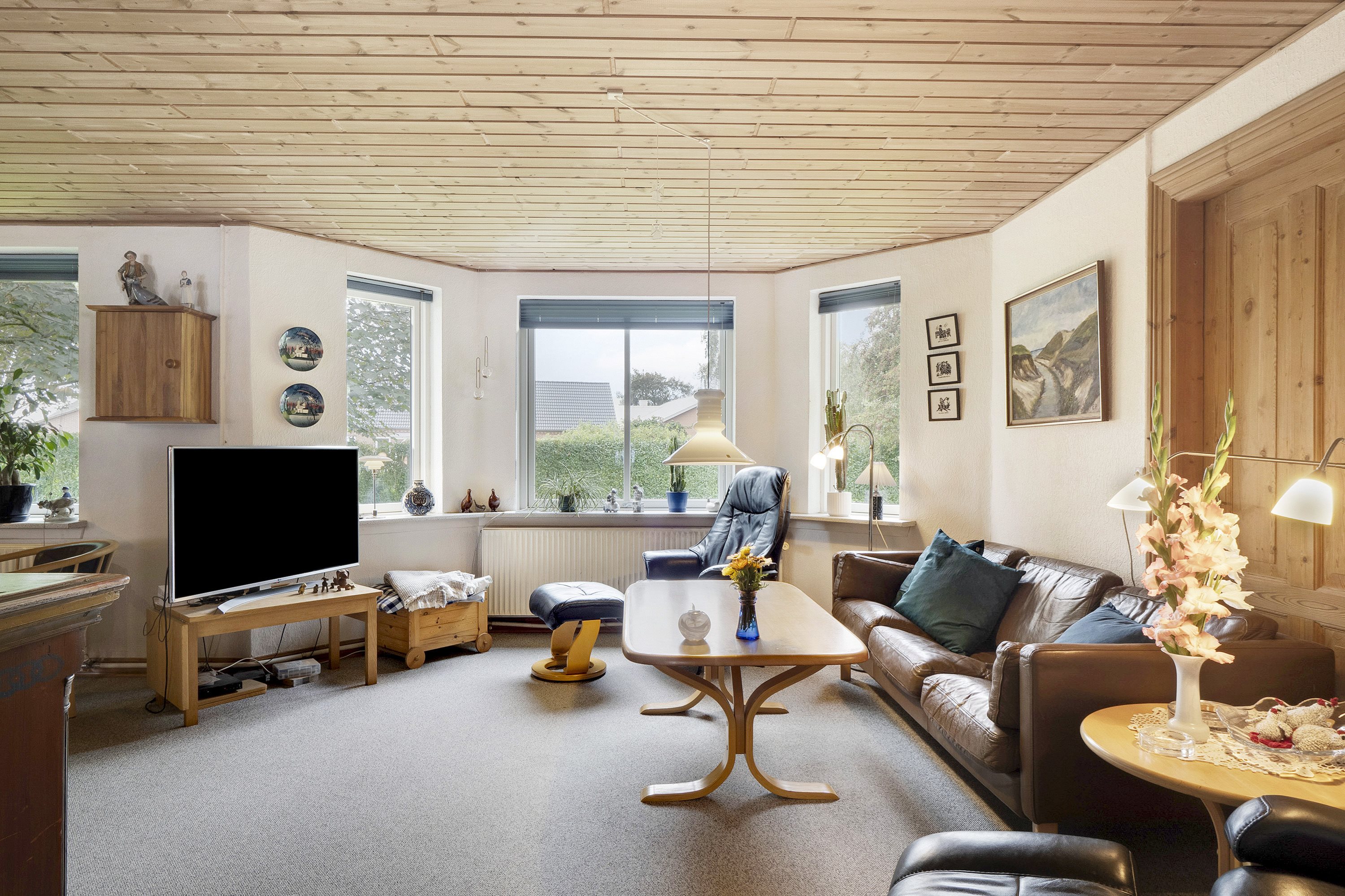 Fremhævet stue billede i fuldskærmstilstand. Billede af Brundvej 1D, Brund, 7700 Thisted