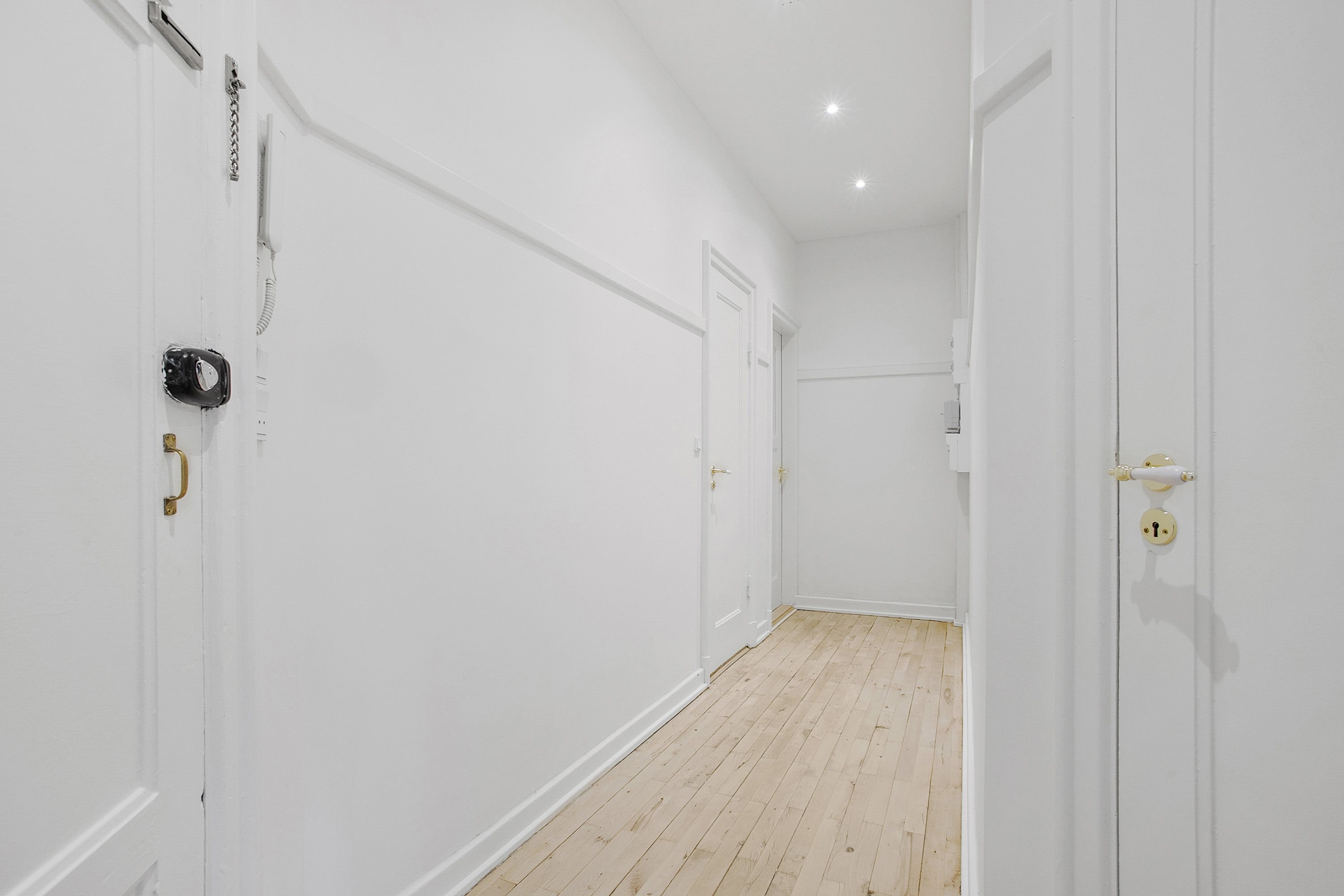 Fremhævet entré billede i fuldskærmstilstand. Billede af Vesterbro 45, 1. tv., 9000 Aalborg