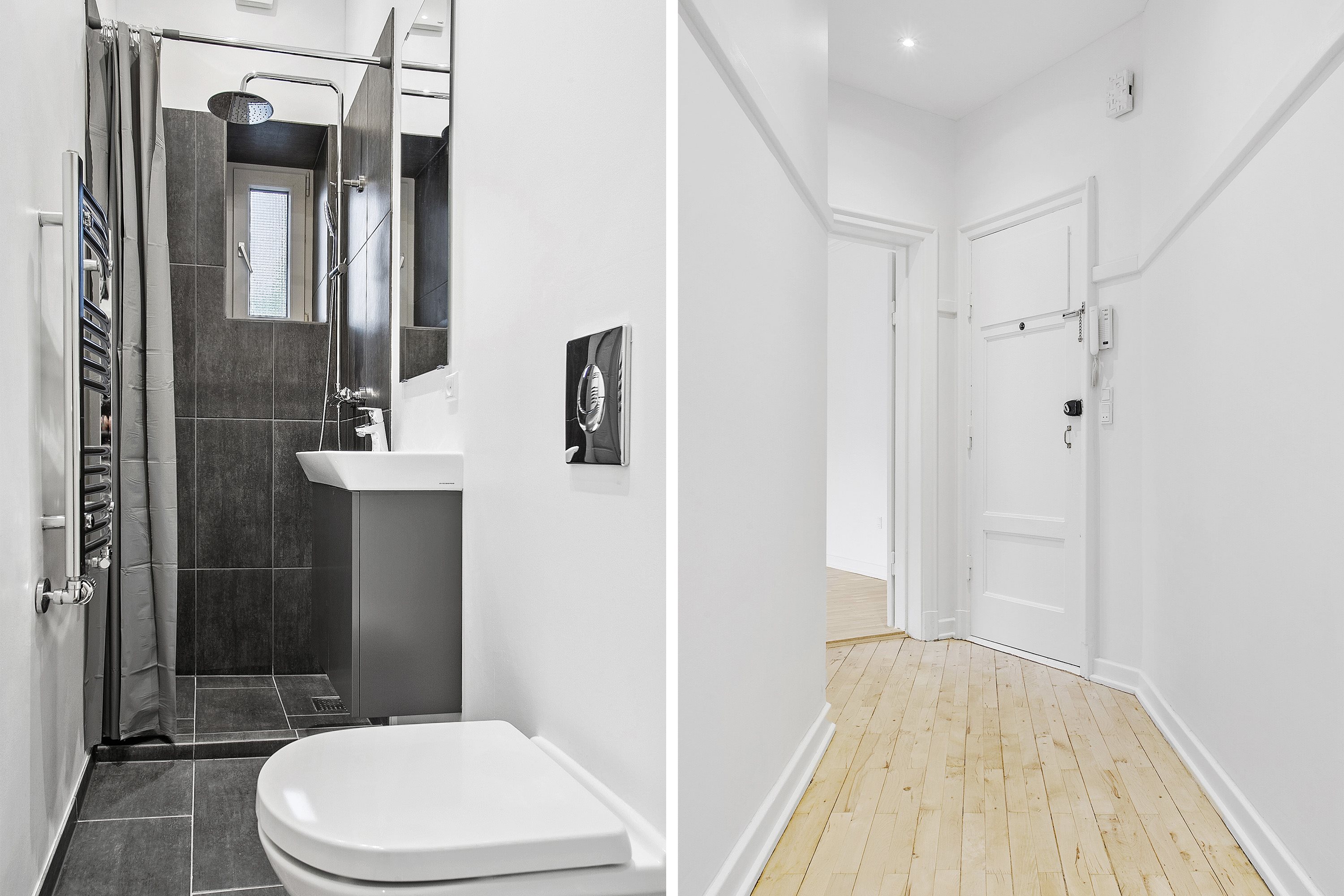 Miniaturebillede 2: badeværelse. Billede af Vesterbro 45, 1. tv., 9000 Aalborg