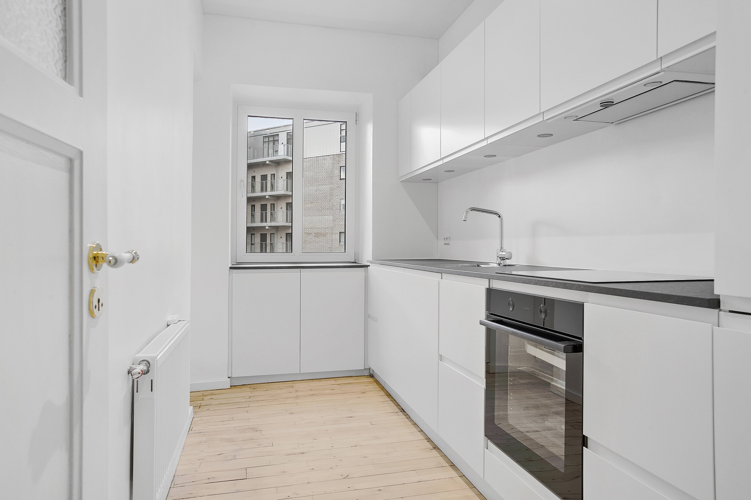 Fremhævet køkken billede i fuldskærmstilstand. Billede af Vesterbro 45, 1. tv., 9000 Aalborg