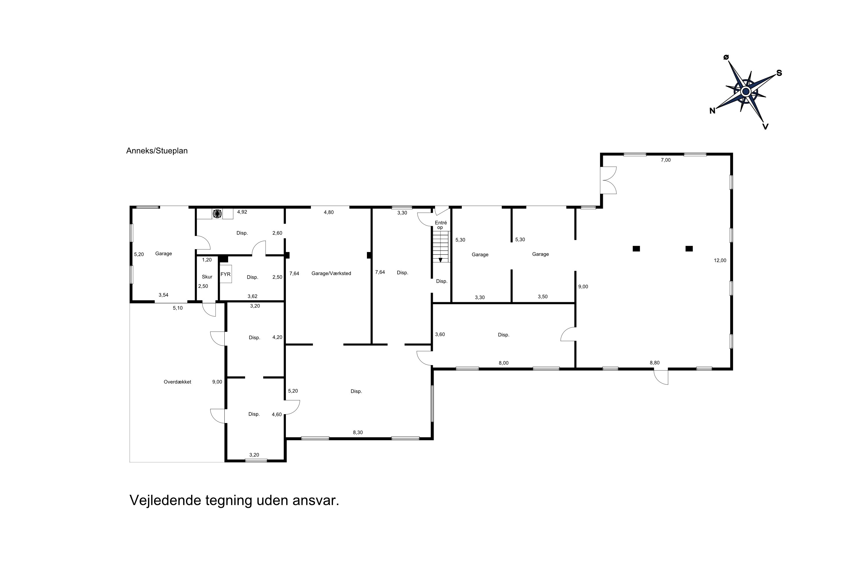 Plantegninger billede af Flade Engvej 45, 9900 Frederikshavn