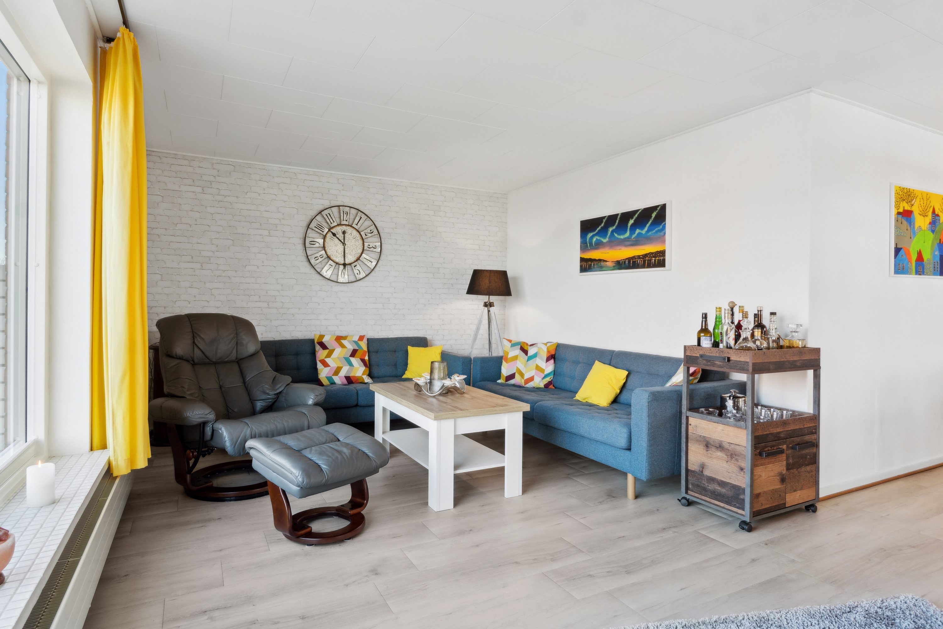 Fremhævet stue billede i fuldskærmstilstand. Billede af Bakkevej 3, 5935 Bagenkop