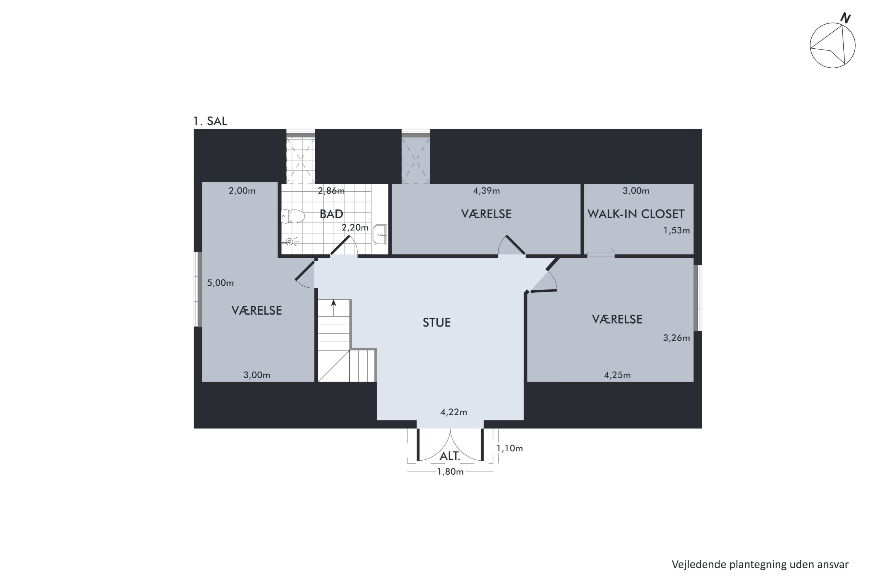 Plantegninger billede af Karolinelund 2, 9460 Brovst