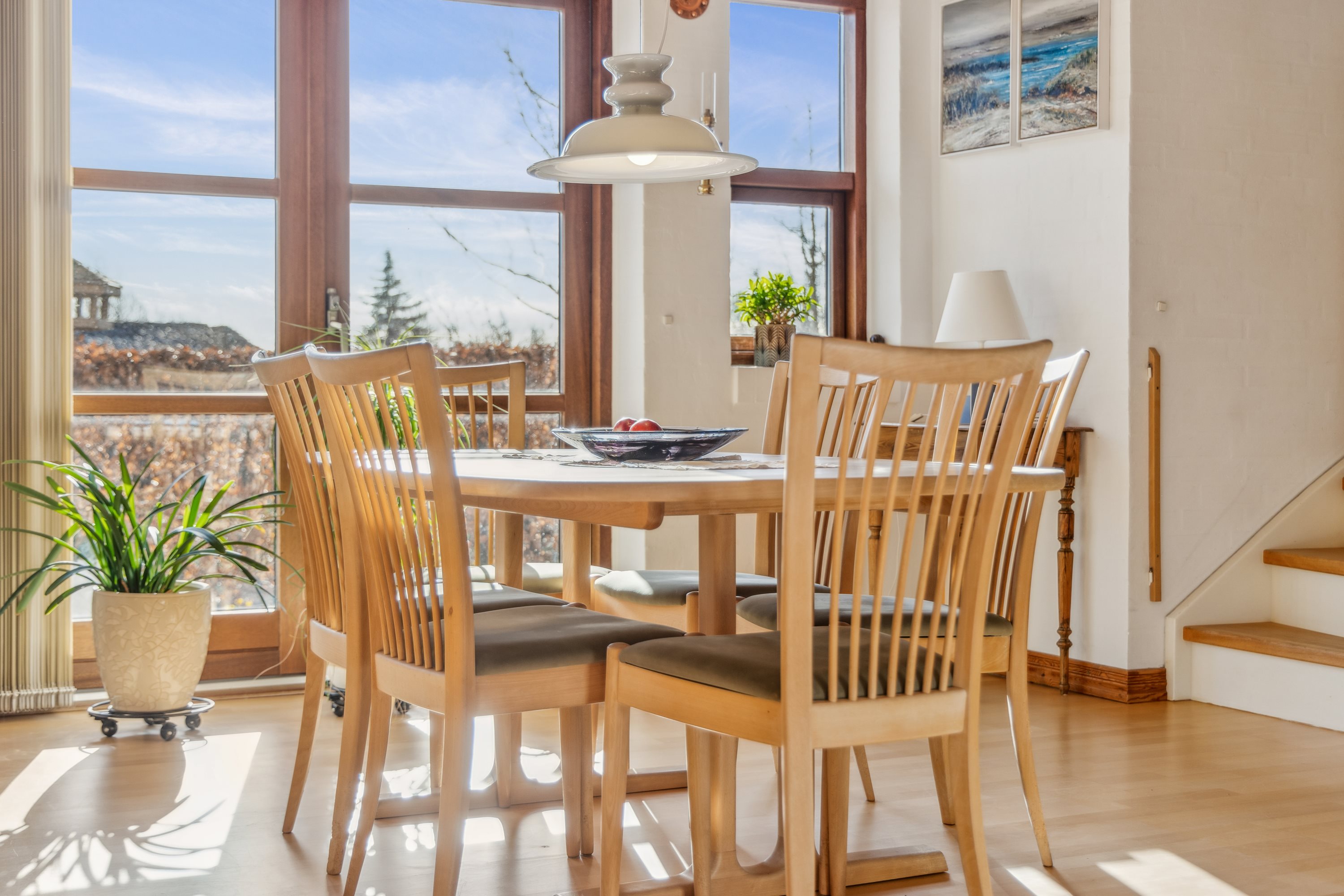 Fremhævet stue billede i fuldskærmstilstand. Billede af Karolinelund 2, 9460 Brovst