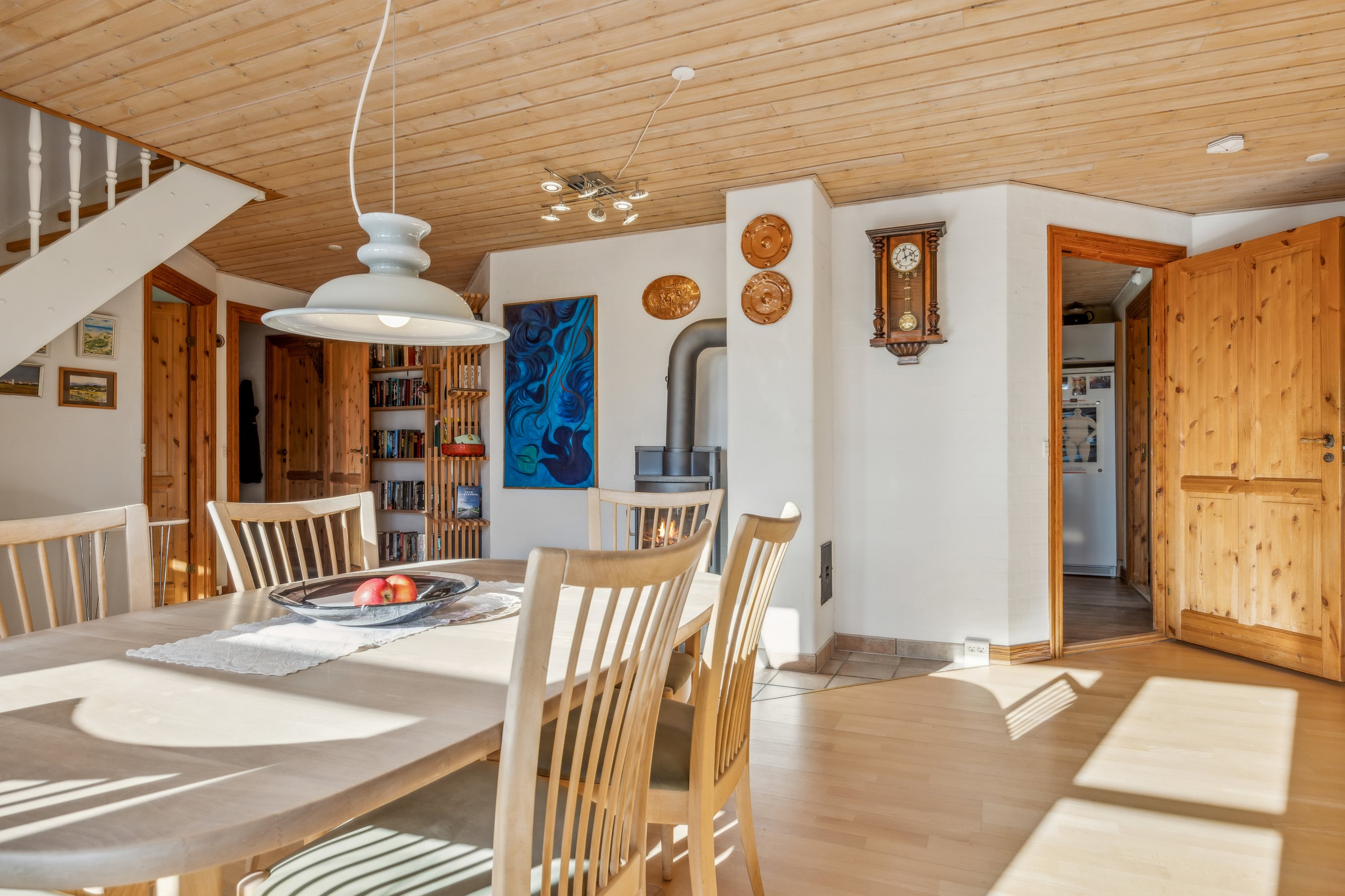 Fremhævet stue billede i fuldskærmstilstand. Billede af Karolinelund 2, 9460 Brovst