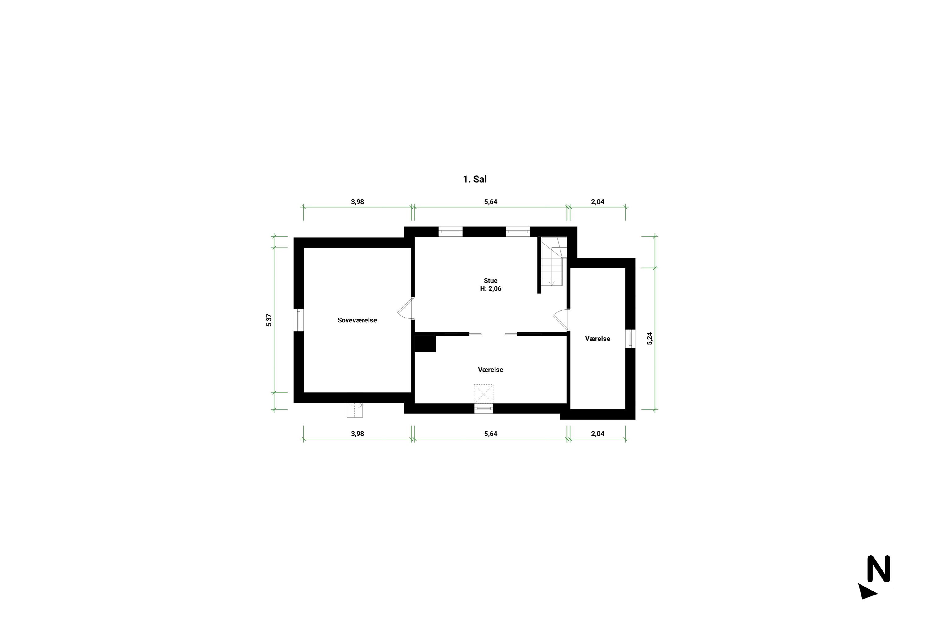 Plantegninger billede af Egholmvej 18, 4880 Nysted