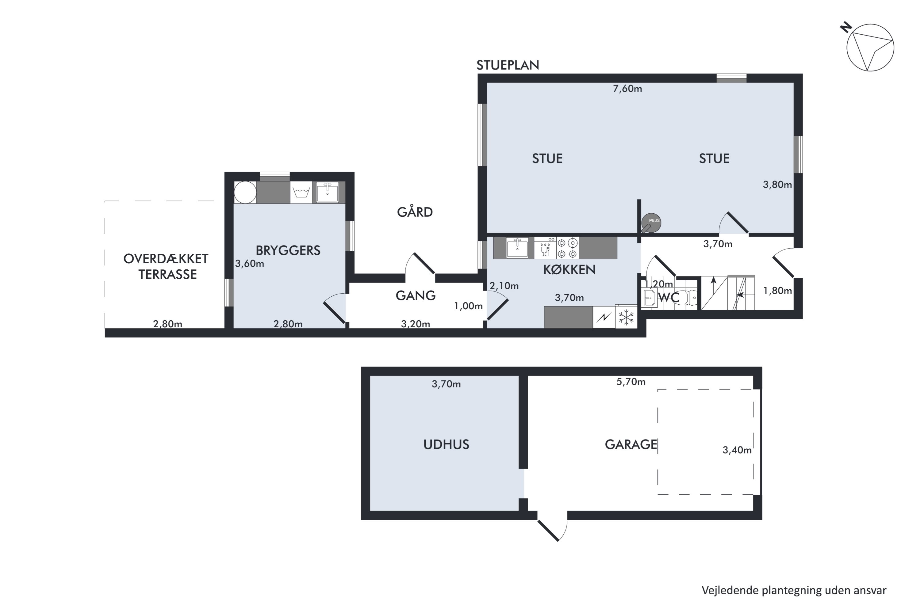 Plantegninger billede af Hovedgaden 109, 4295 Stenlille