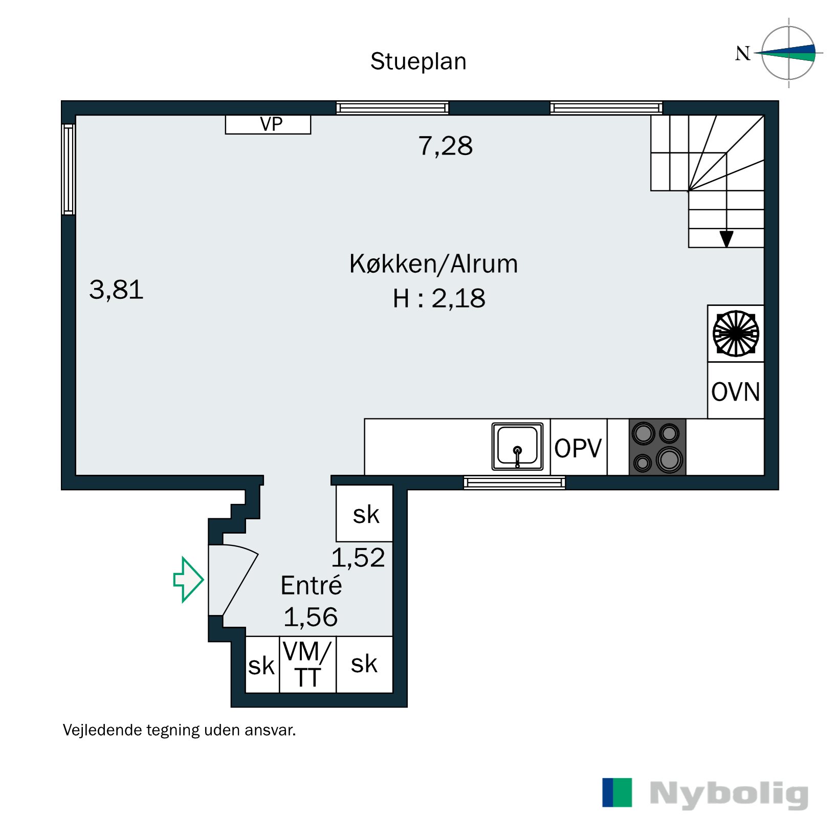 Plantegninger billede af Foerlev Møllevej 37, Mesing, 8660 Skanderborg