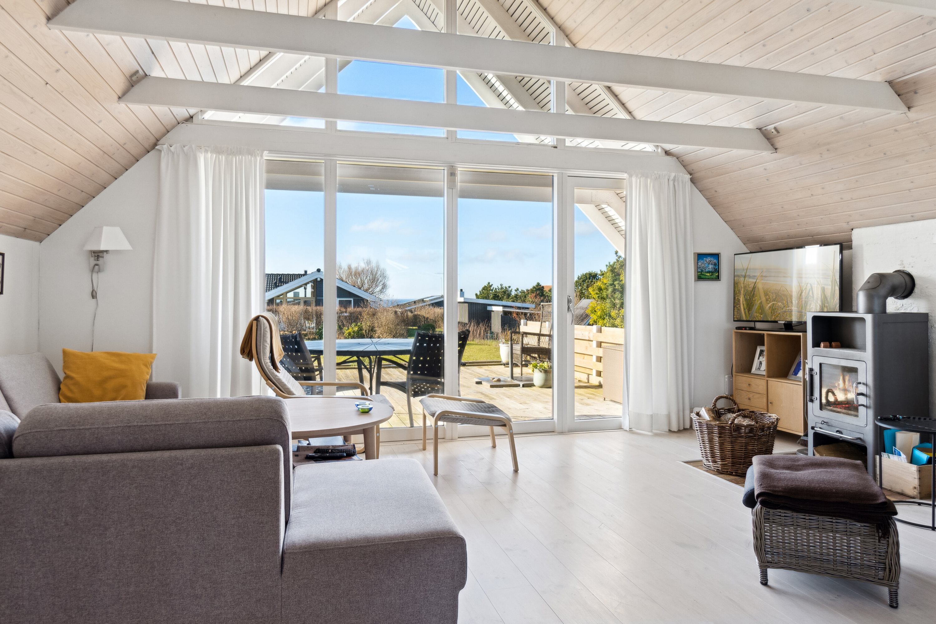 Fremhævet stue billede i fuldskærmstilstand. Billede af Dansvej 1, Drøsselbjerg, 4200 Slagelse