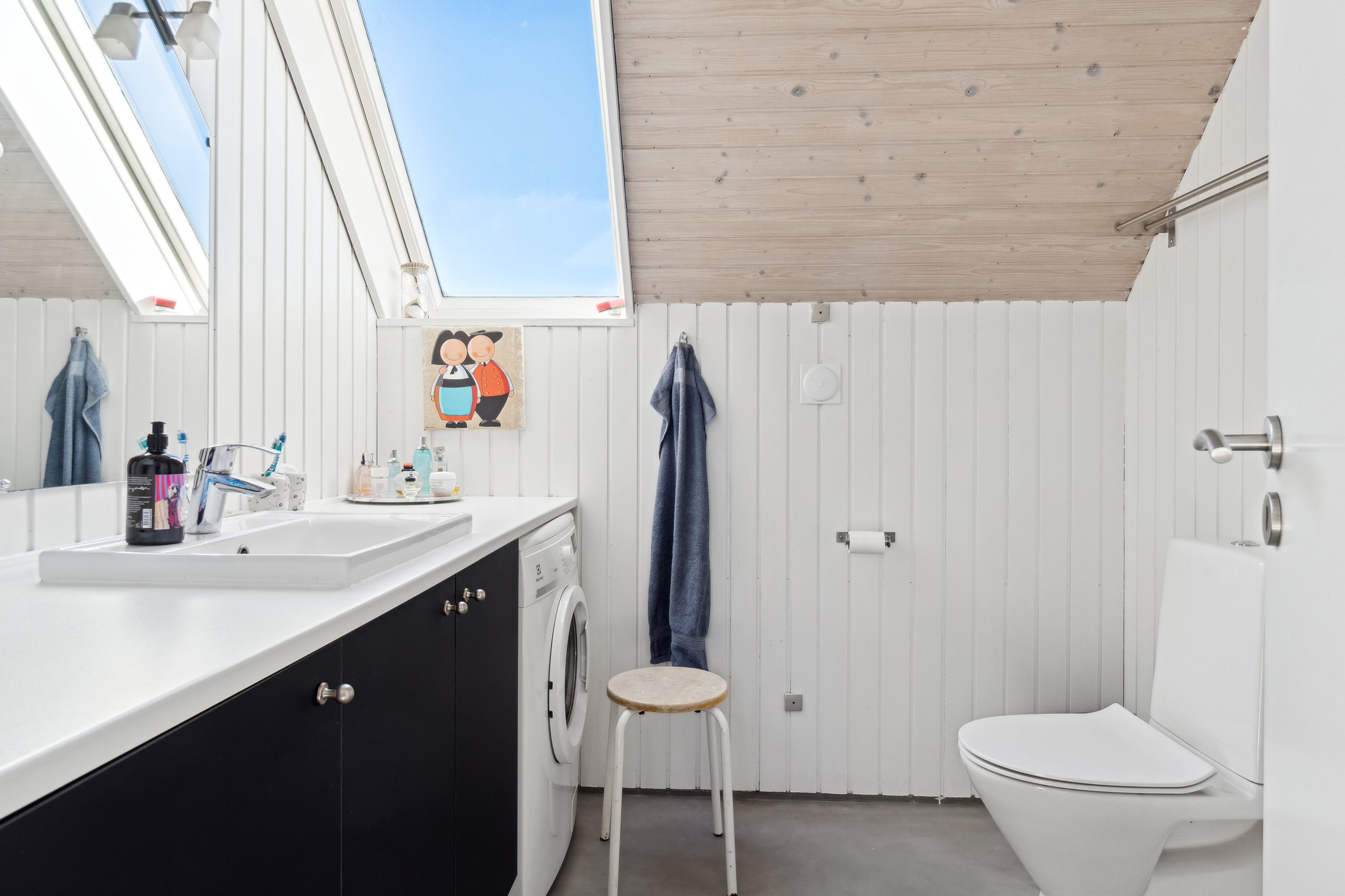 Fremhævet badeværelse billede i fuldskærmstilstand. Billede af Dansvej 1, Drøsselbjerg, 4200 Slagelse