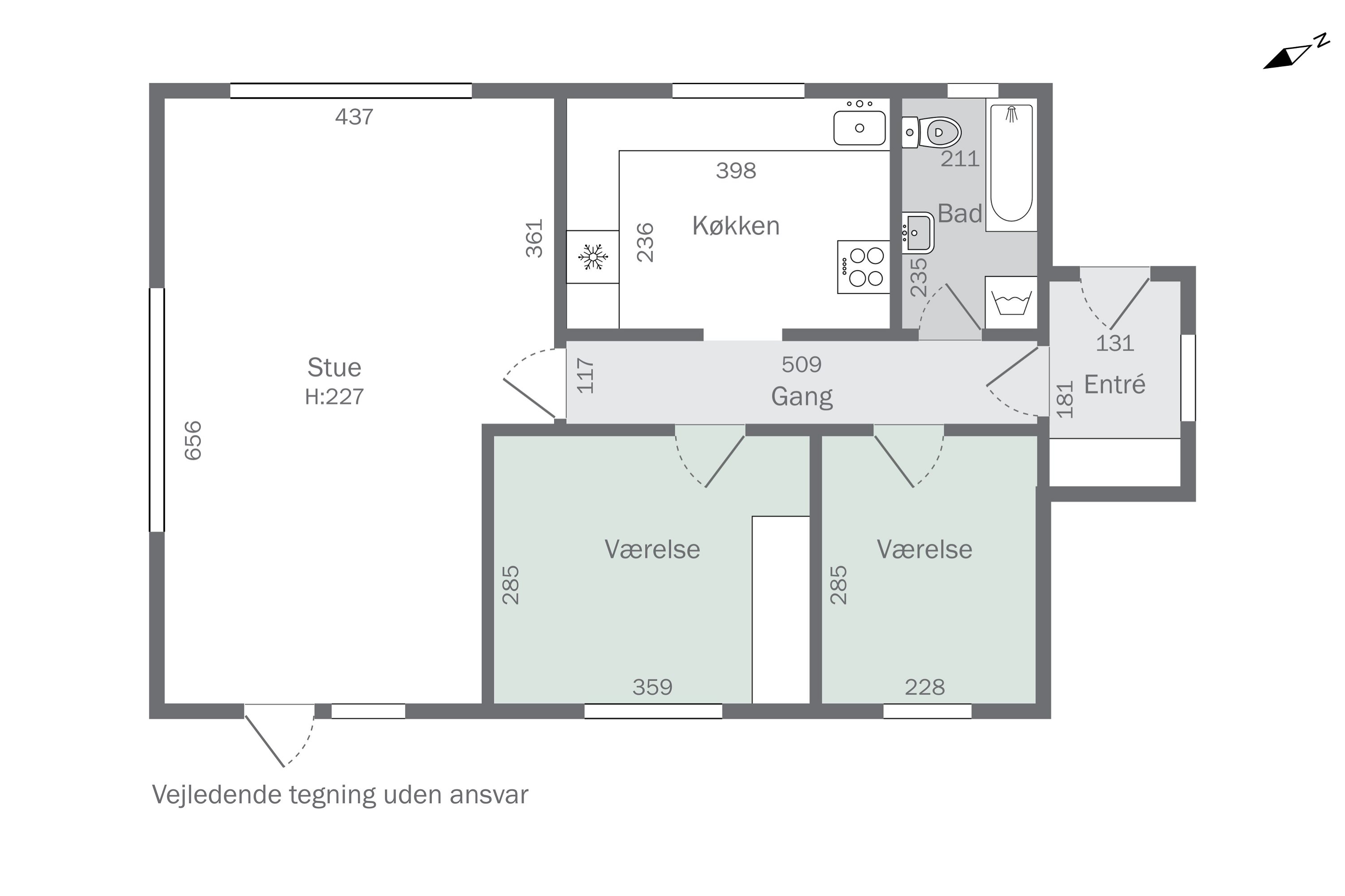 Plantegninger billede af Sandnæshagevej 10, Lildstrand, 7741 Frøstrup