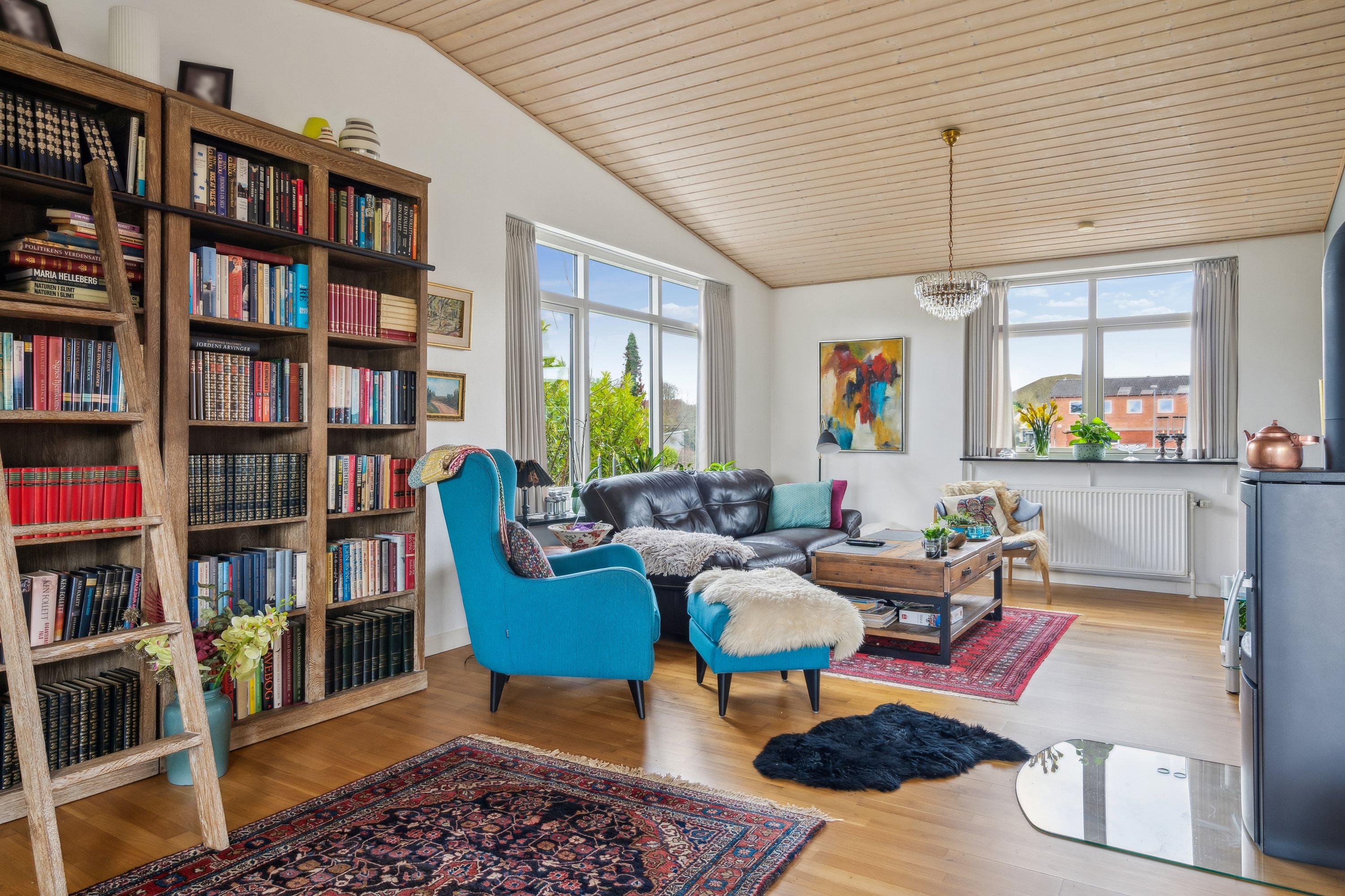 Fremhævet stue billede i fuldskærmstilstand. Billede af Springvandspladsen 4, Als, 9560 Hadsund