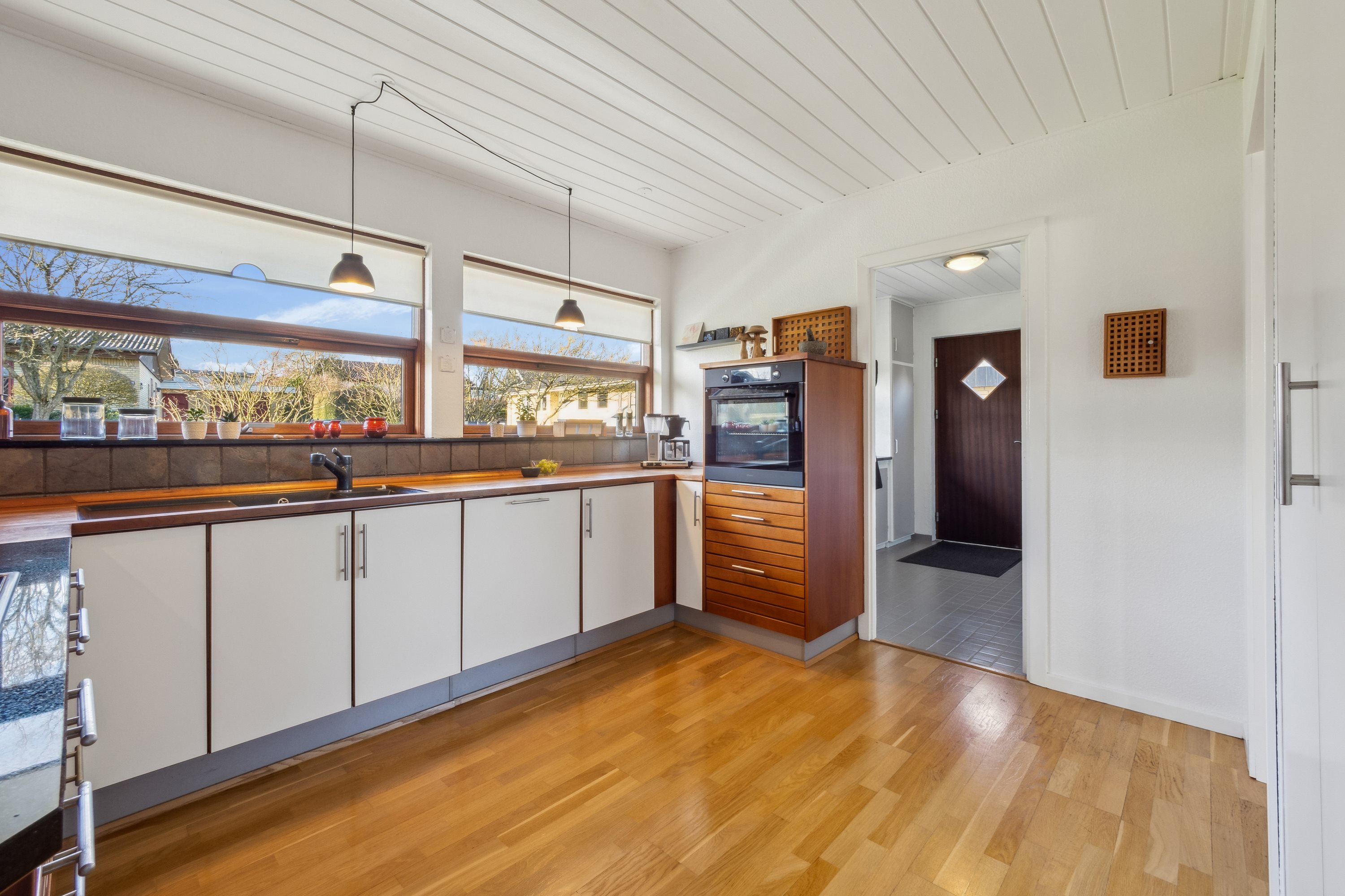 Fremhævet køkken billede i fuldskærmstilstand. Billede af Græsmarken 11, 7900 Nykøbing M