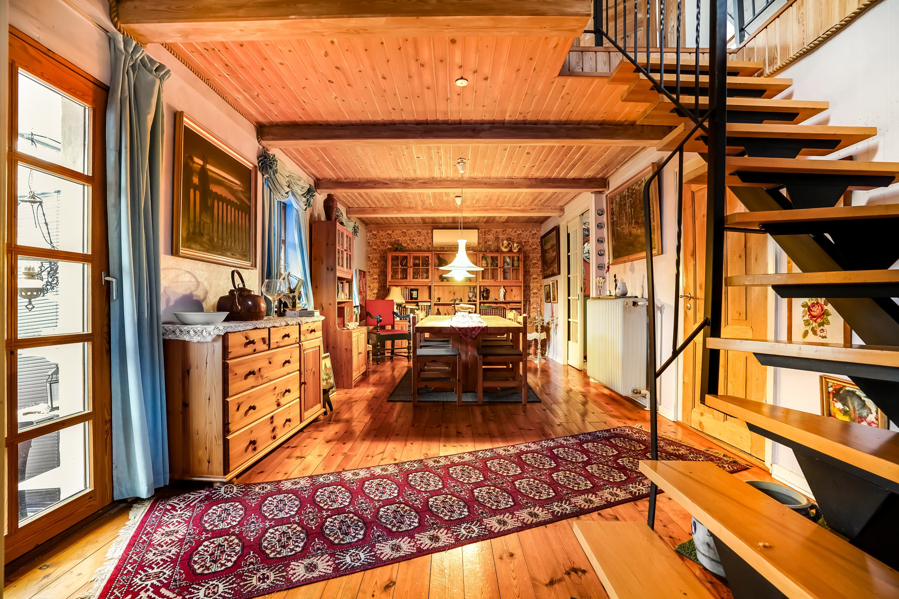 Fremhævet stue billede i fuldskærmstilstand. Billede af Ruerne 10, Tellerup, 5591 Gelsted