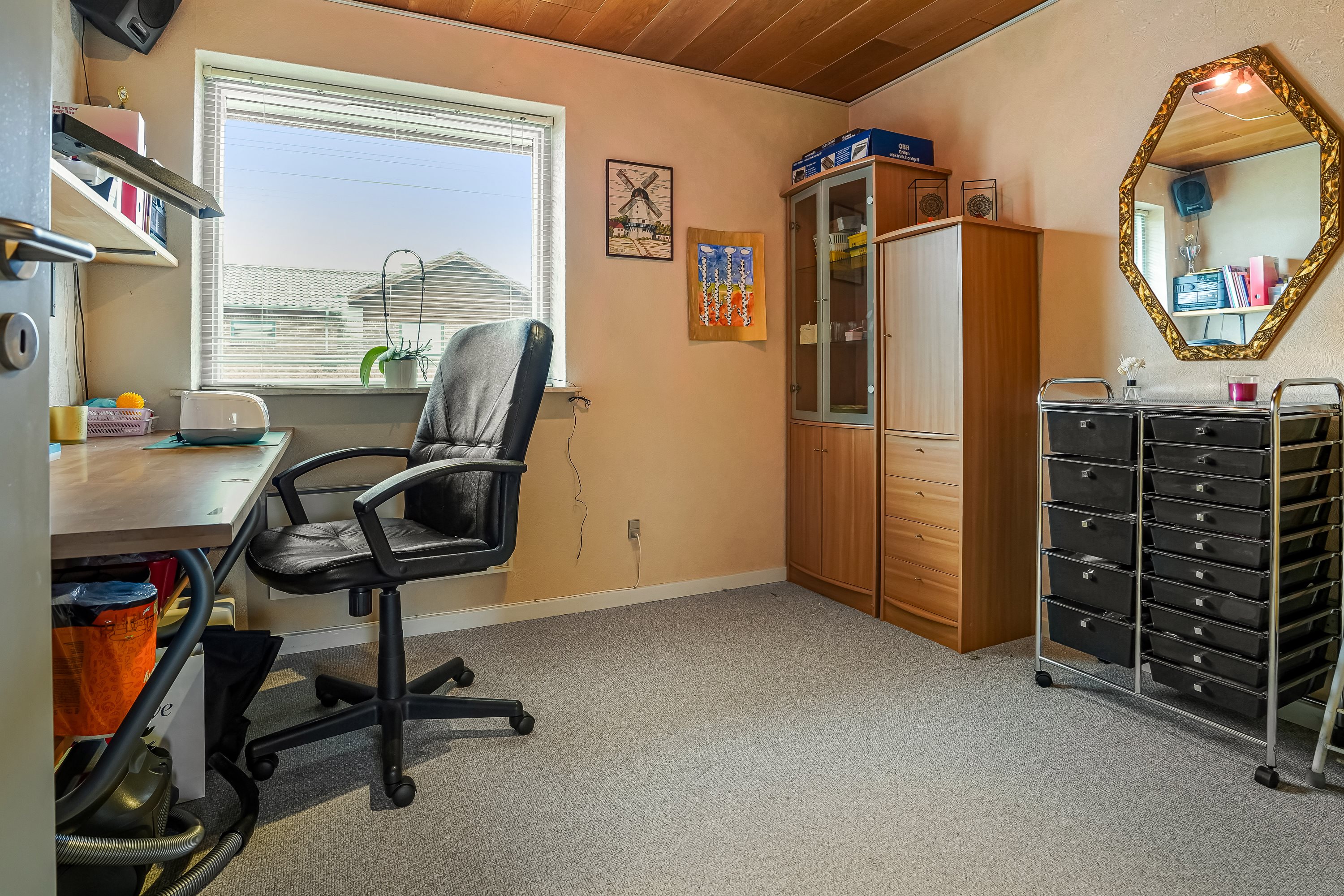 Fremhævet værelse billede i fuldskærmstilstand. Billede af Åbrinken 15, Dortheasminde, 7171 Uldum