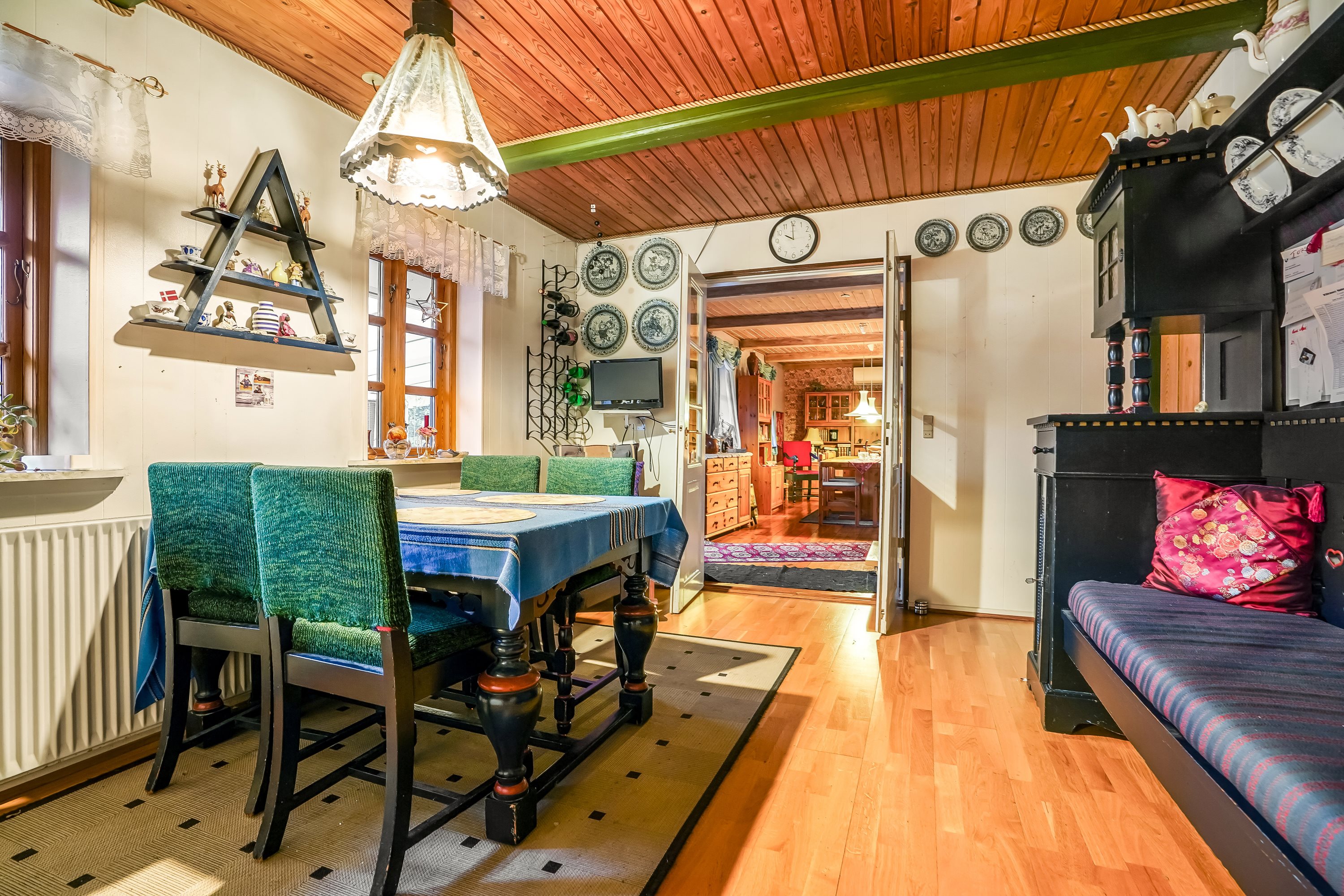 Fremhævet stue billede i fuldskærmstilstand. Billede af Ruerne 10, Tellerup, 5591 Gelsted