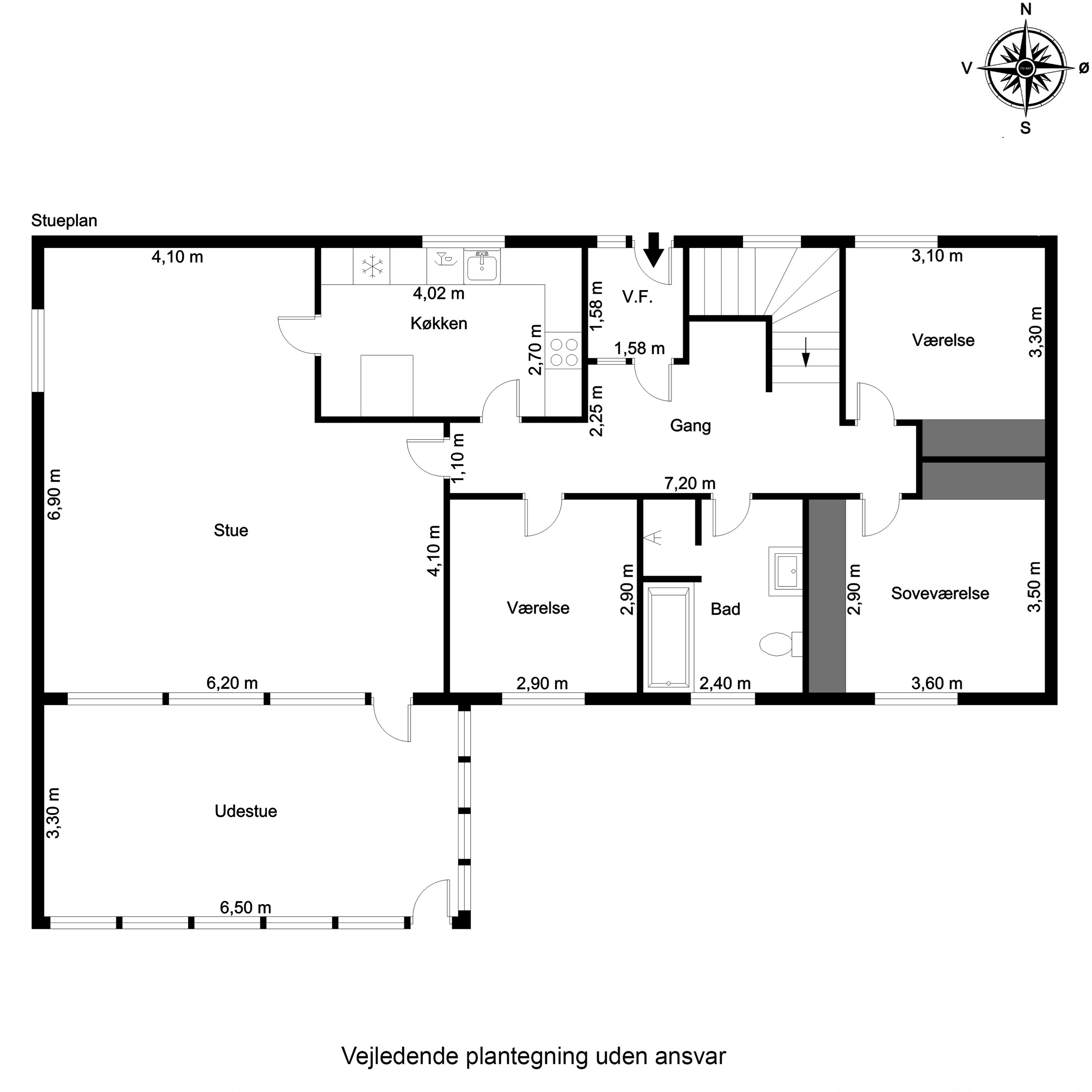 Plantegninger billede af Åbrinken 15, Dortheasminde, 7171 Uldum
