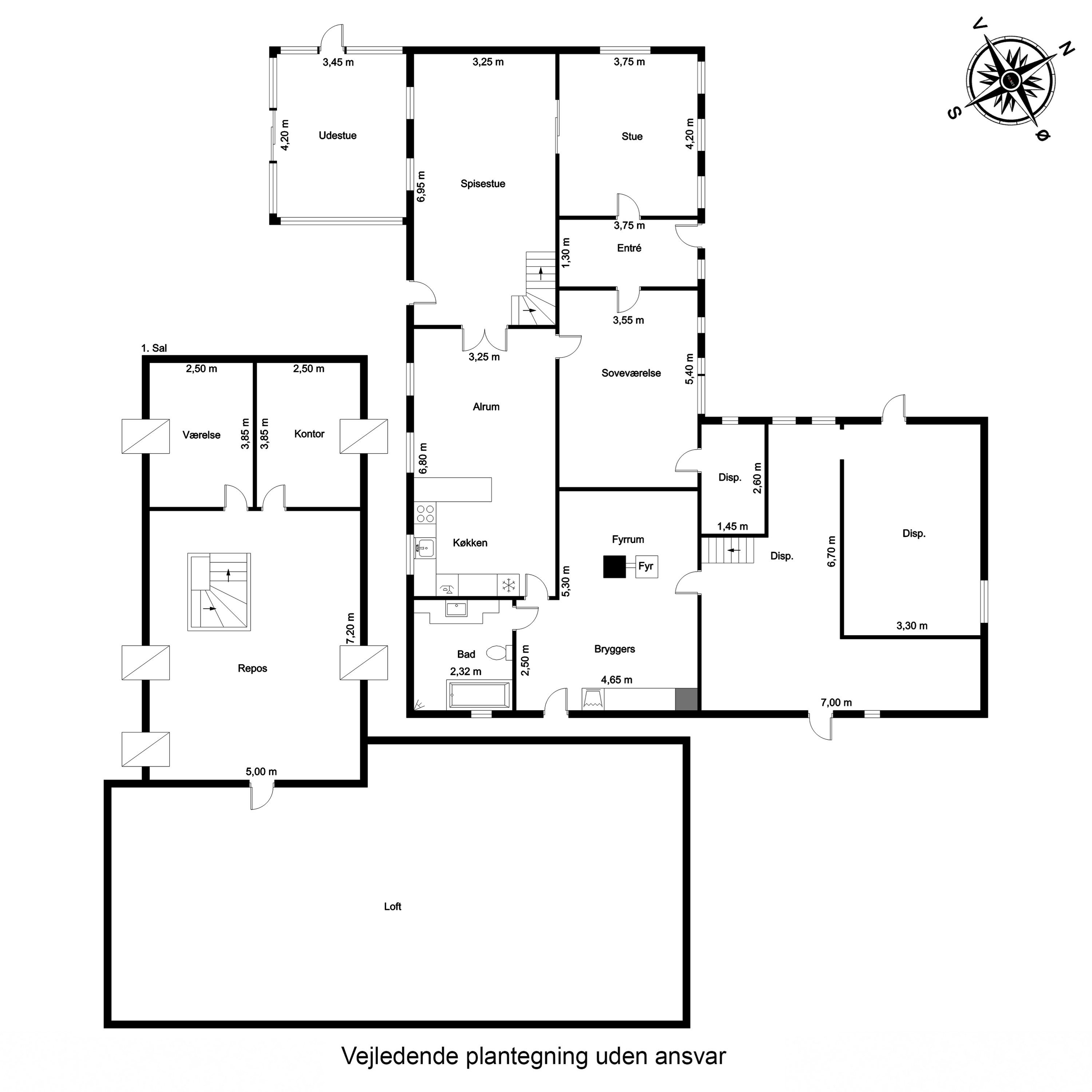 Plantegninger billede af Ruerne 10, Tellerup, 5591 Gelsted