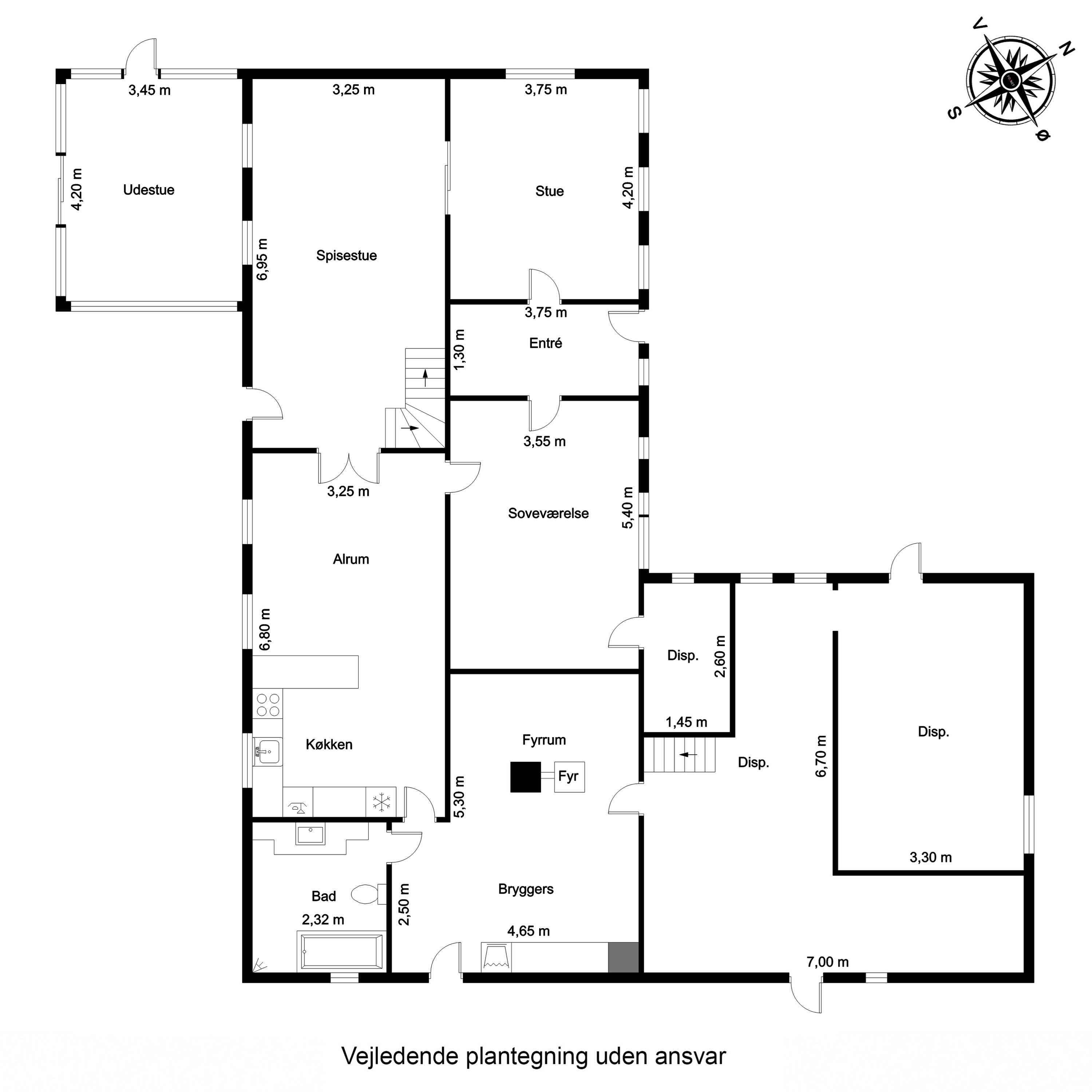 Plantegninger billede af Ruerne 10, Tellerup, 5591 Gelsted