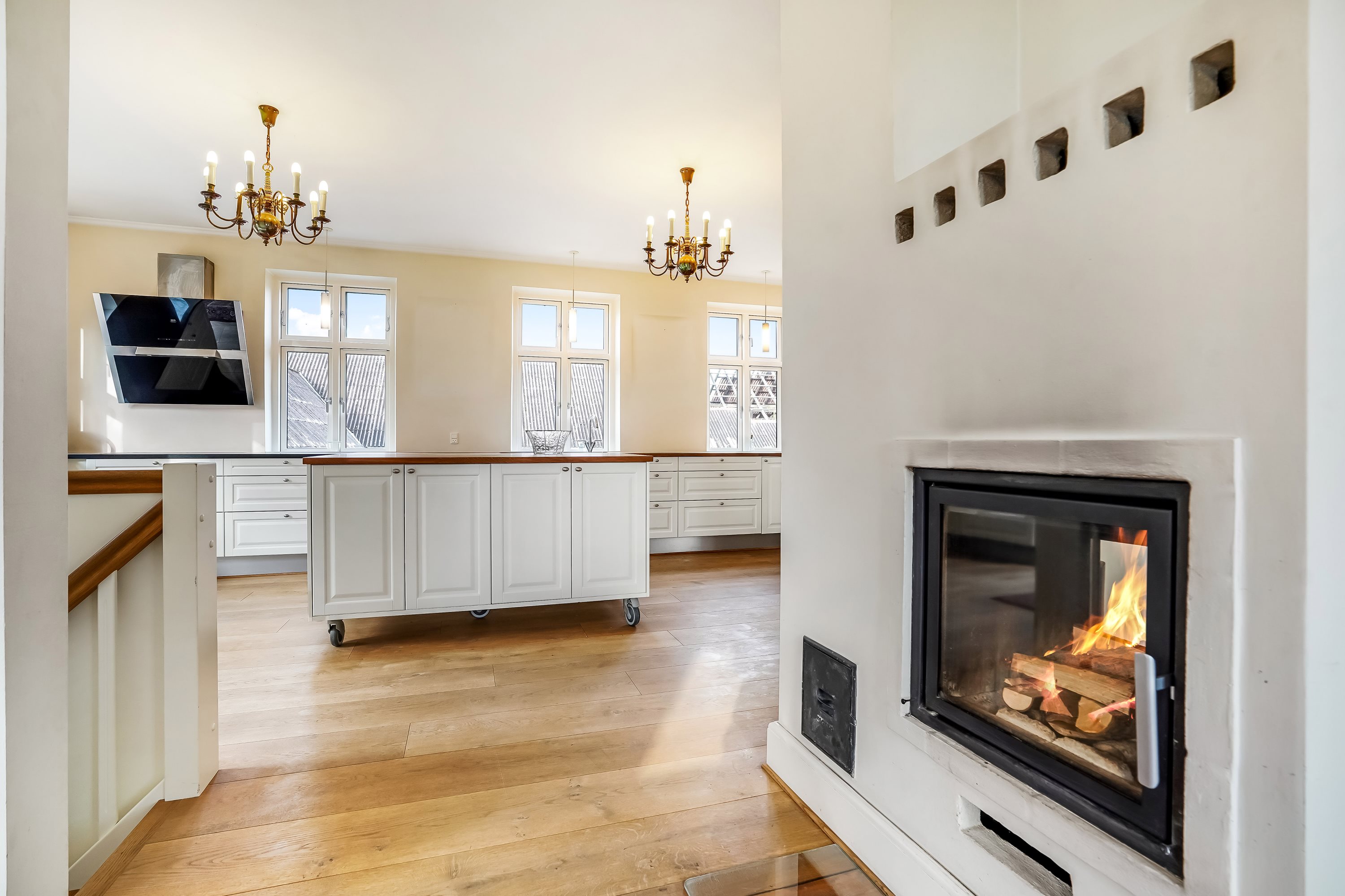 Fremhævet køkken billede i fuldskærmstilstand. Billede af Odensevej 126, Skallebølle, 5492 Vissenbjerg