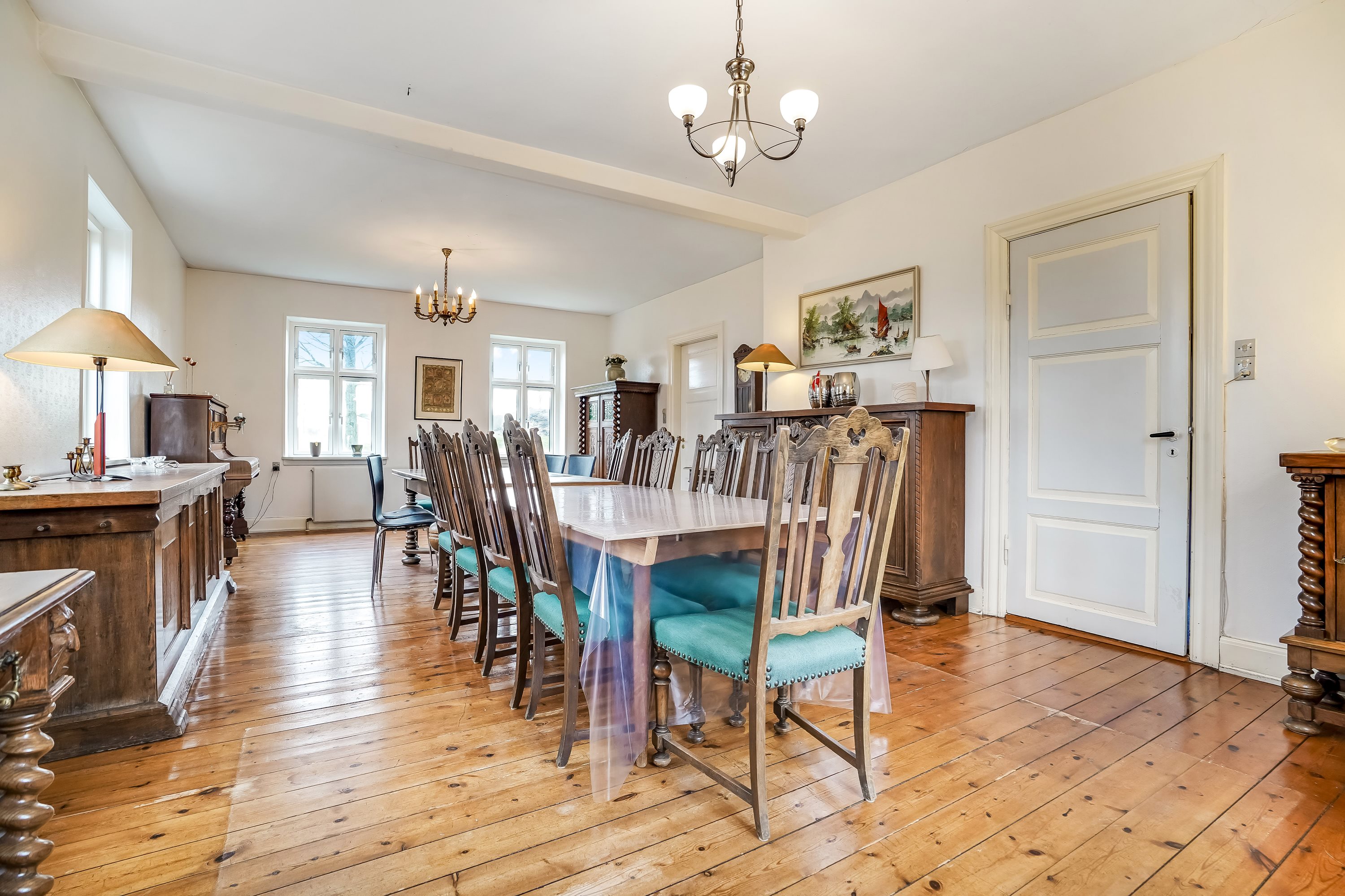 Fremhævet stue billede i fuldskærmstilstand. Billede af Odensevej 126, Skallebølle, 5492 Vissenbjerg