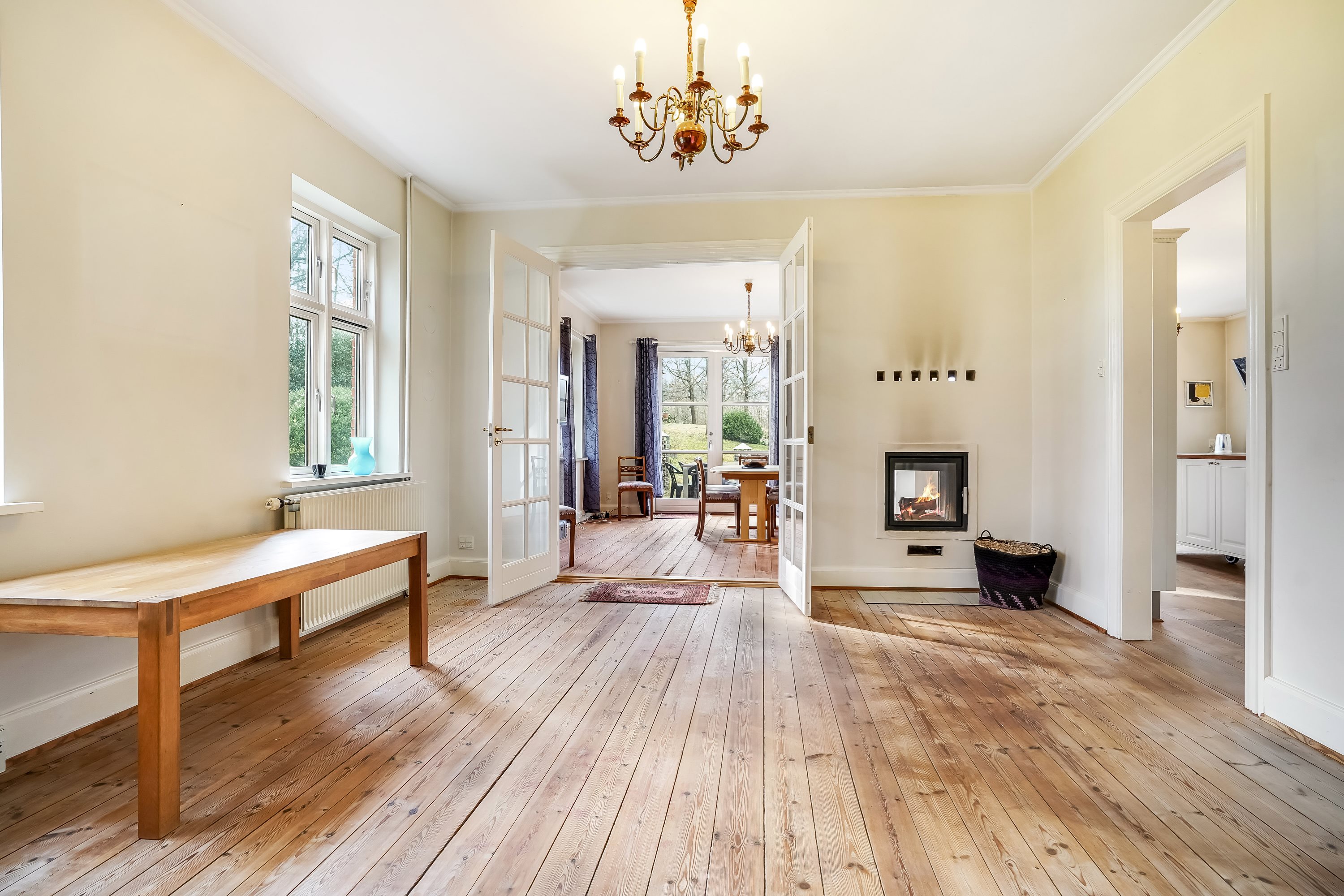 Fremhævet stue billede i fuldskærmstilstand. Billede af Odensevej 126, Skallebølle, 5492 Vissenbjerg