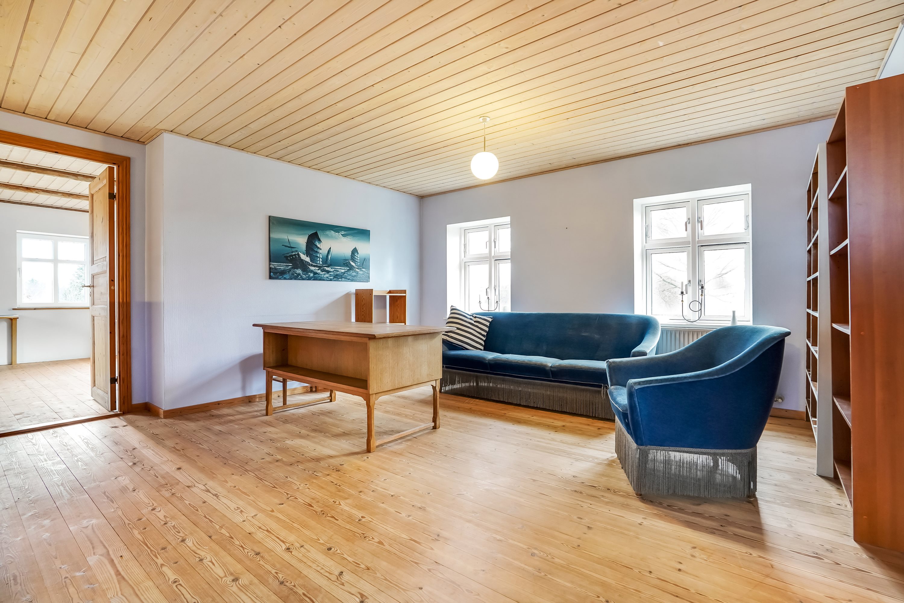 Fremhævet stue billede i fuldskærmstilstand. Billede af Odensevej 126, Skallebølle, 5492 Vissenbjerg