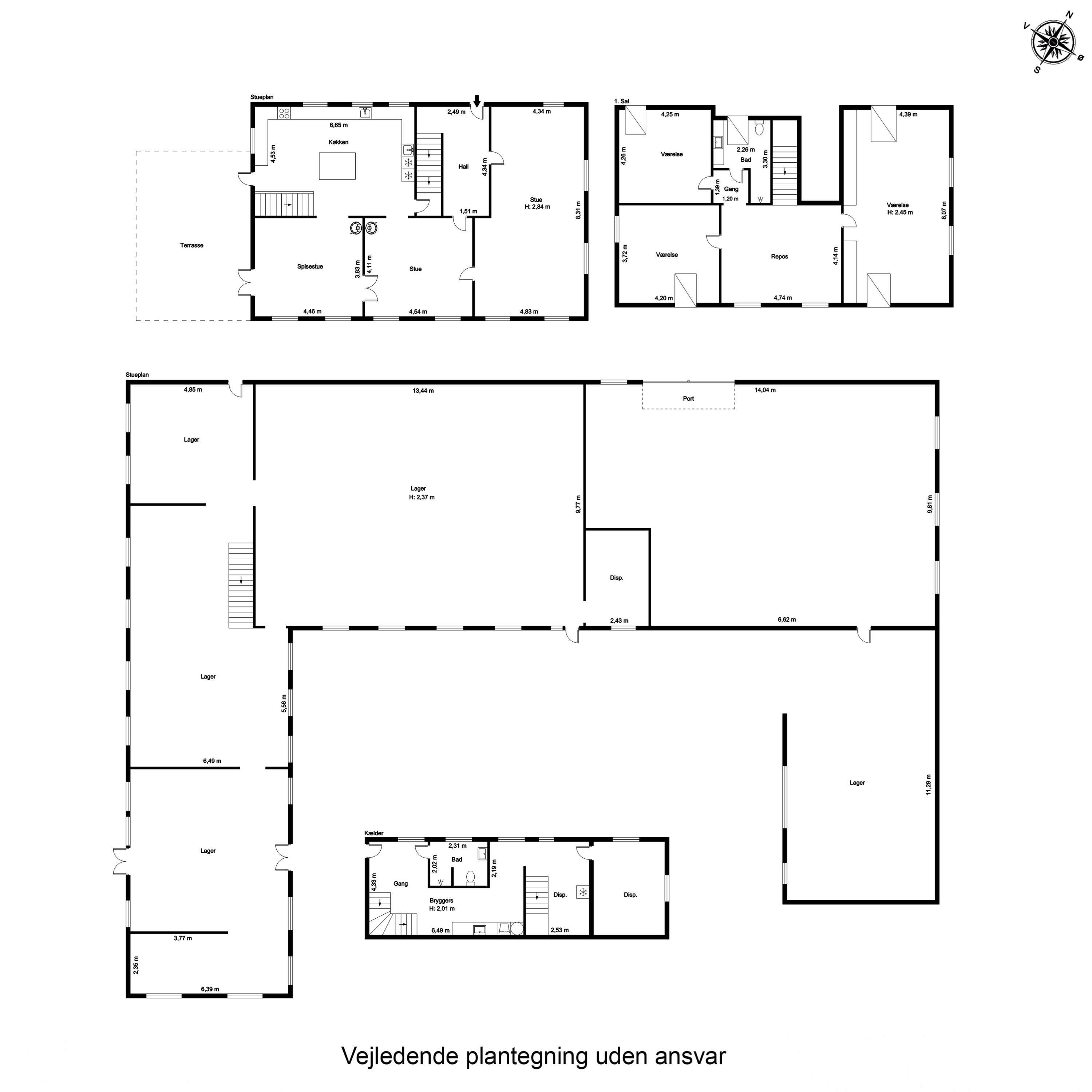 Plantegninger billede af Odensevej 126, Skallebølle, 5492 Vissenbjerg