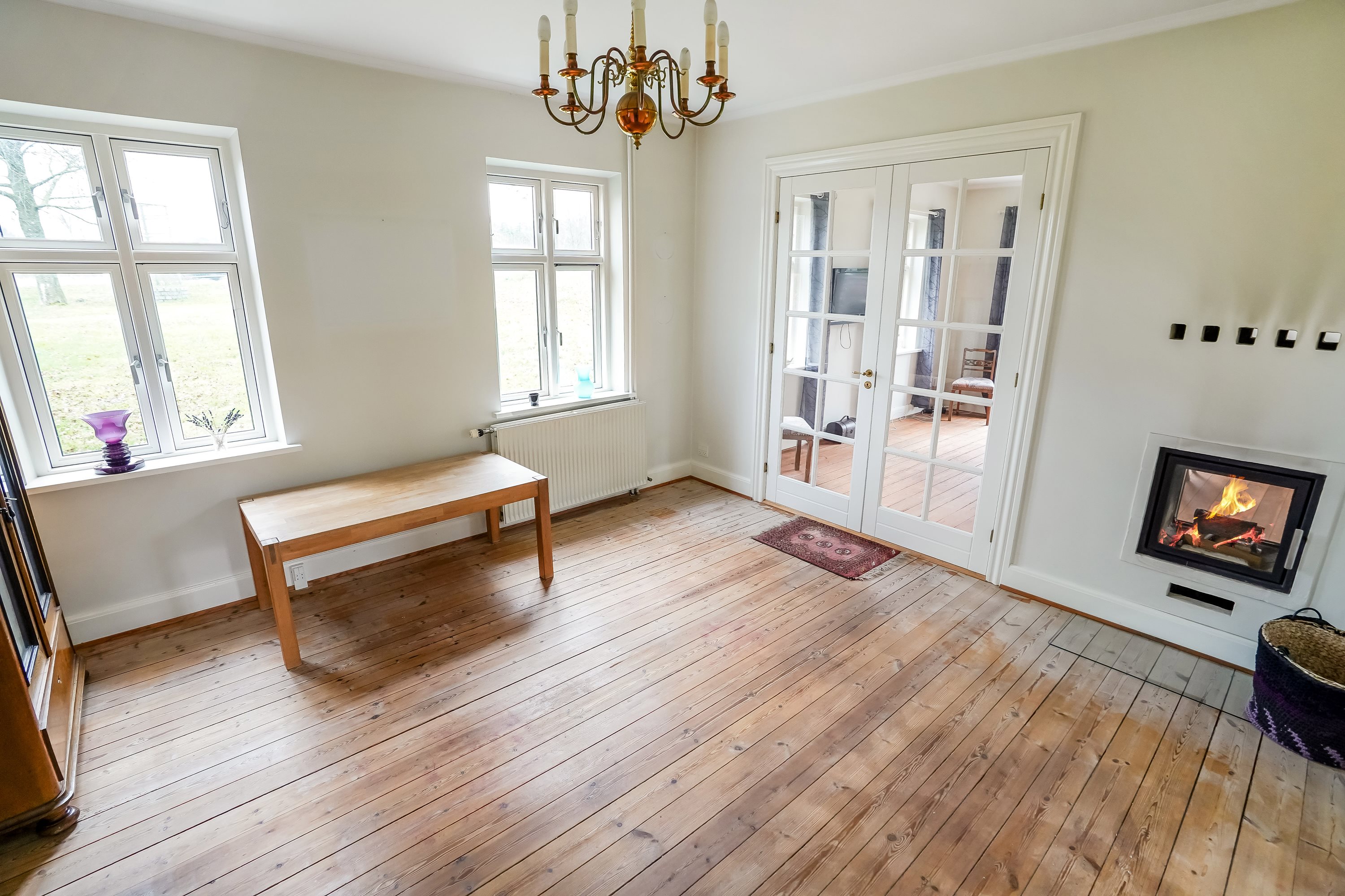 Fremhævet stue billede i fuldskærmstilstand. Billede af Odensevej 126, Skallebølle, 5492 Vissenbjerg