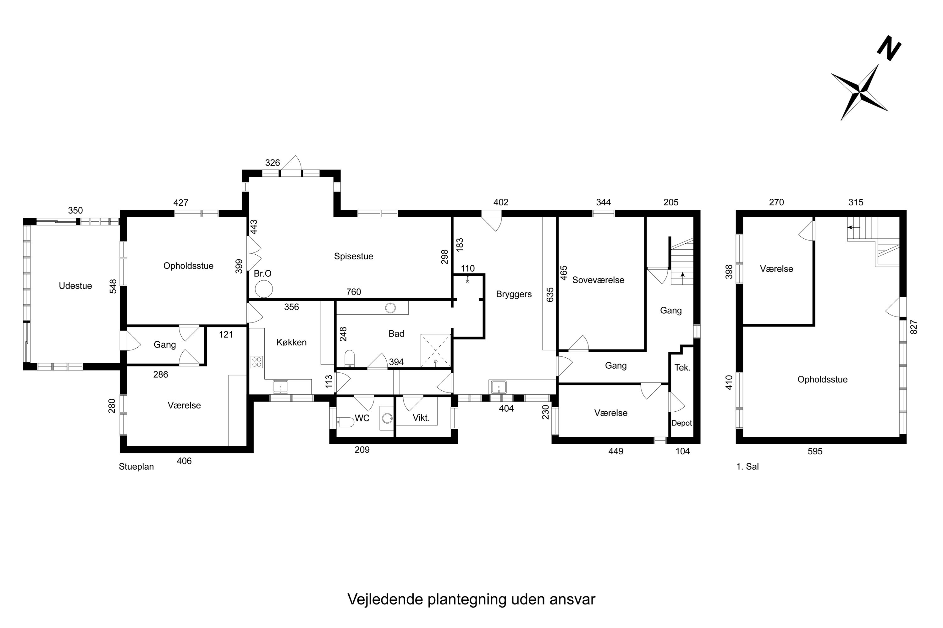Plantegninger billede af Tremhøjvej 1, Tvingstrup, 8700 Horsens
