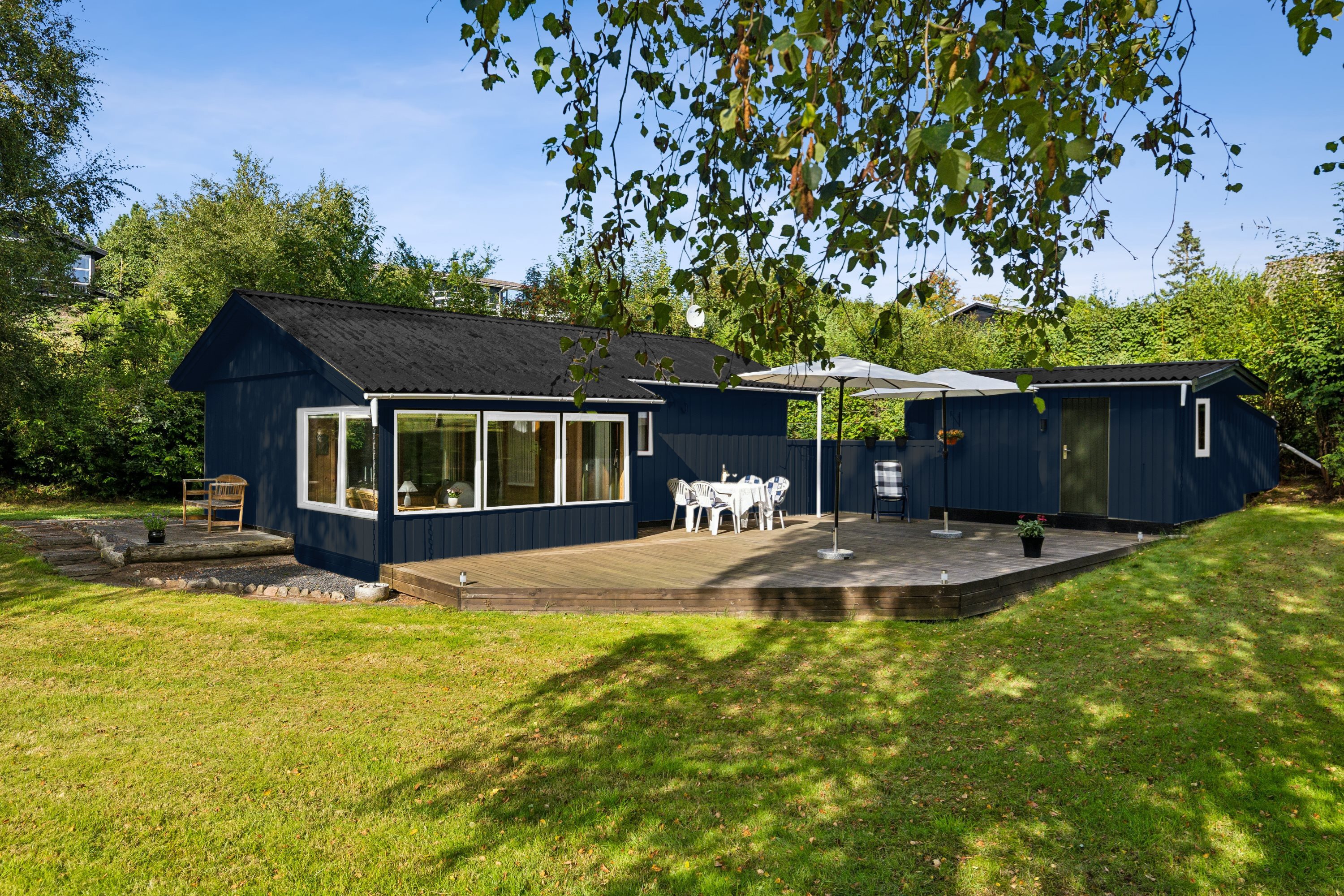 Fremhævet ejendommen billede i fuldskærmstilstand. Billede af Gribvej 11, Esby, 8420 Knebel