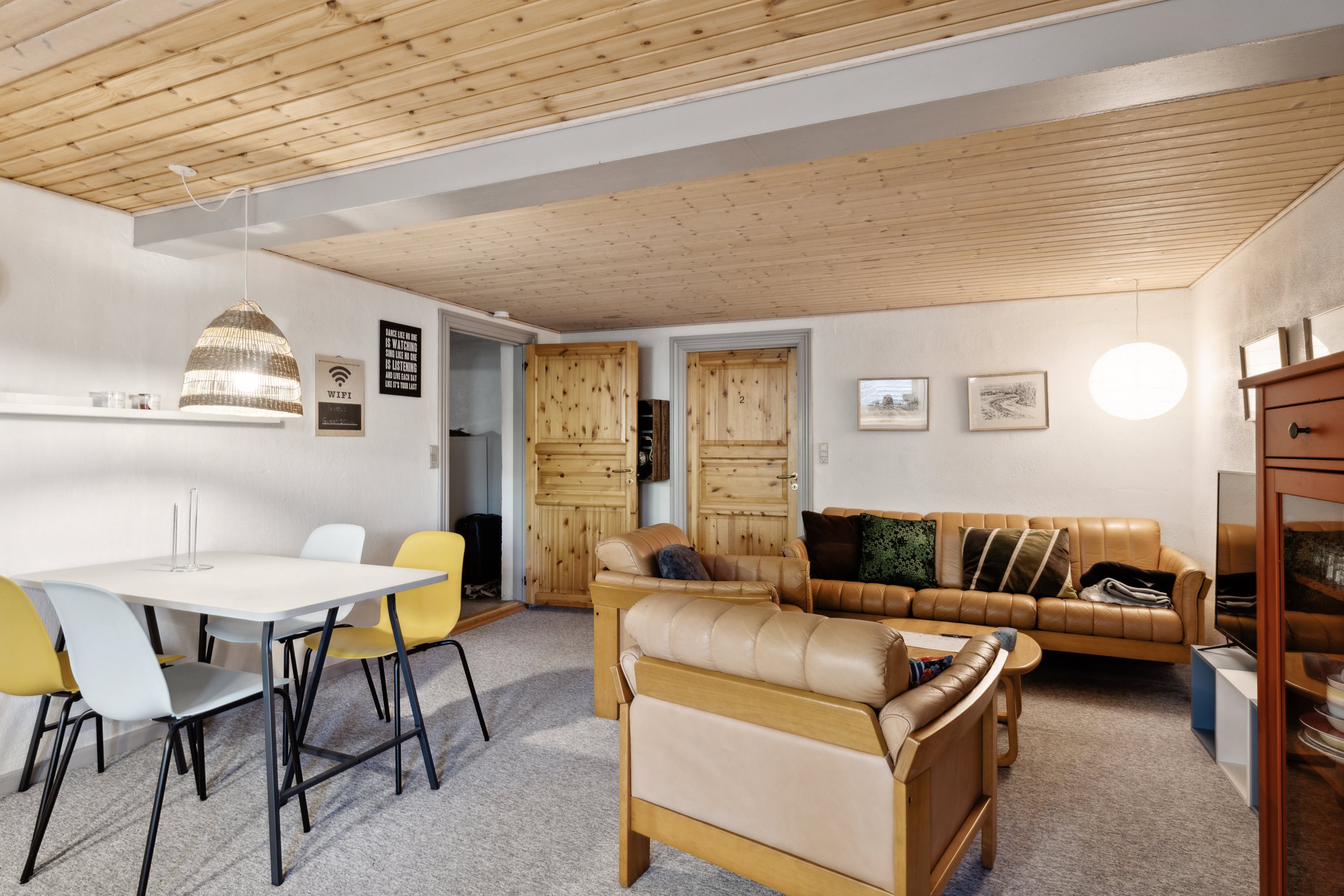 Fremhævet stue billede i fuldskærmstilstand. Billede af Skivevej 230, 8831 Løgstrup