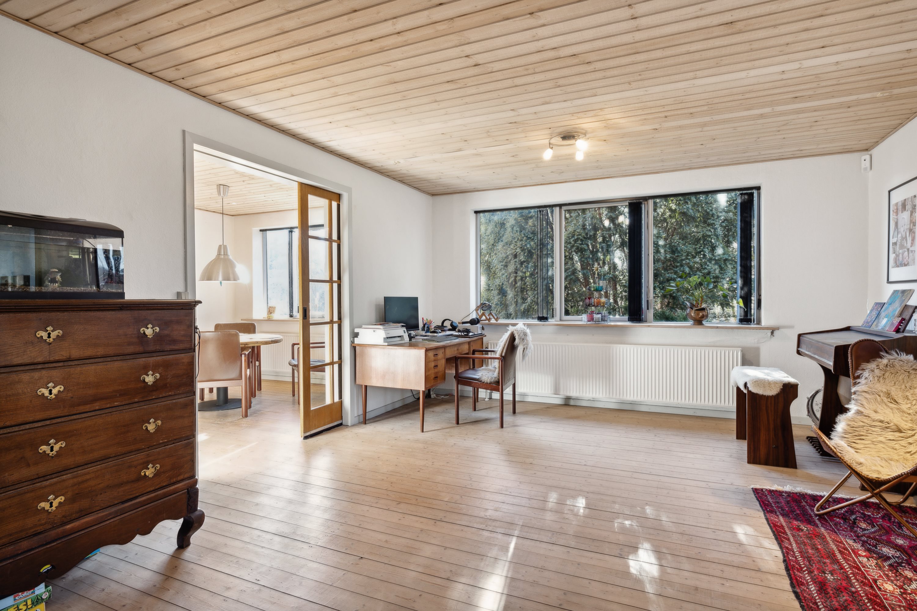 Fremhævet stue billede i fuldskærmstilstand. Billede af Skivevej 230, 8831 Løgstrup