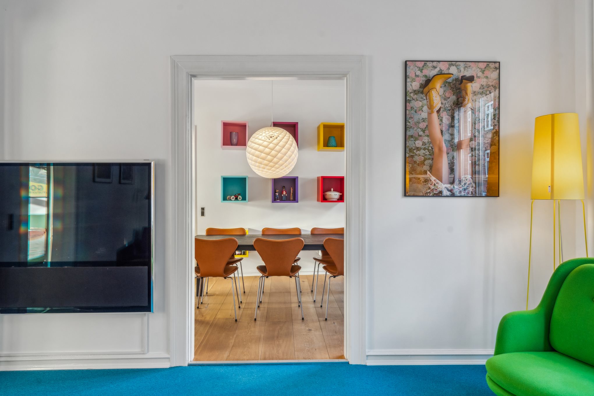 Fremhævet stue billede i fuldskærmstilstand. Billede af Fredensgade 6A, 1., 8900 Randers