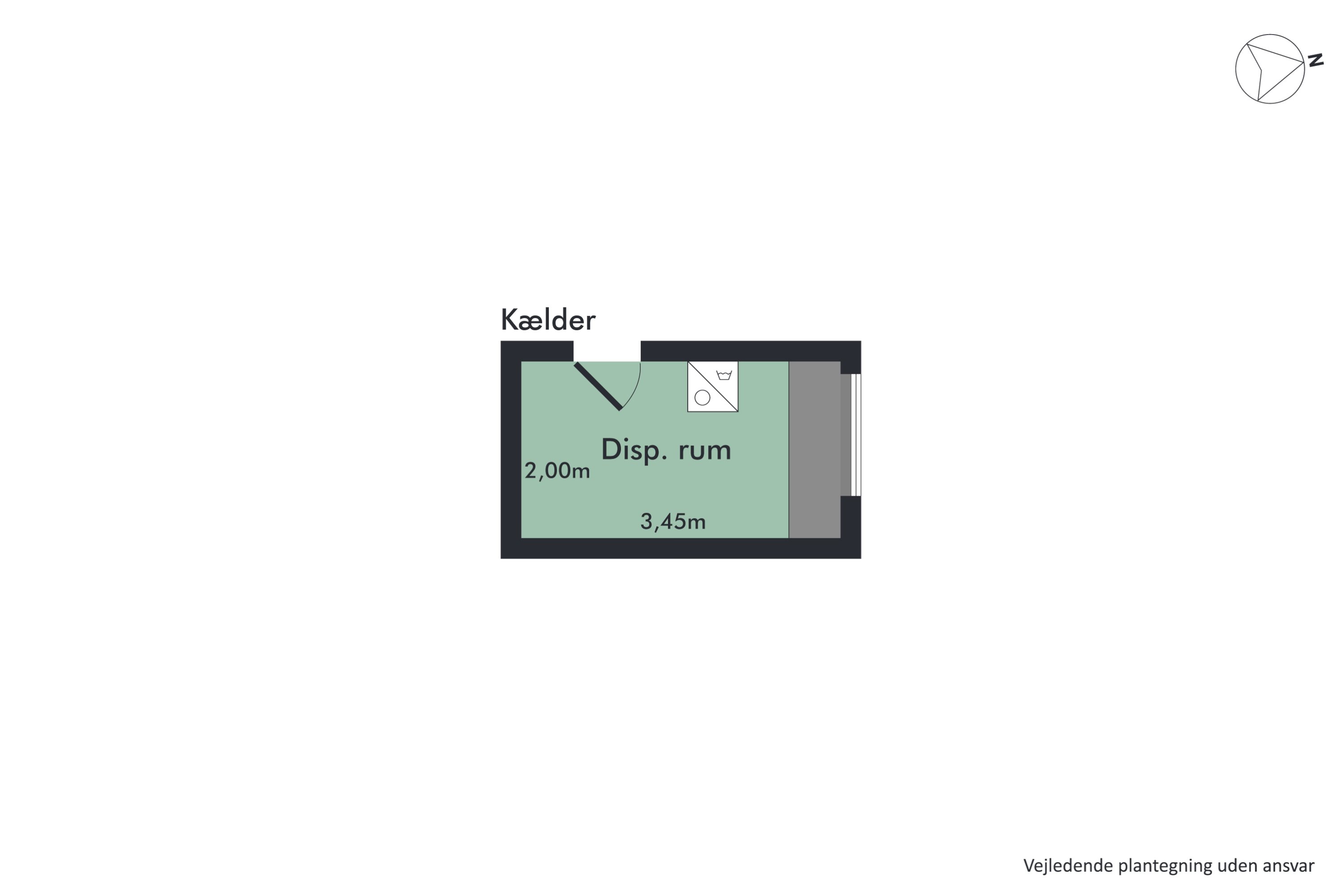 Plantegninger billede af Jyllandsgade 19, st.. th., 9000 Aalborg