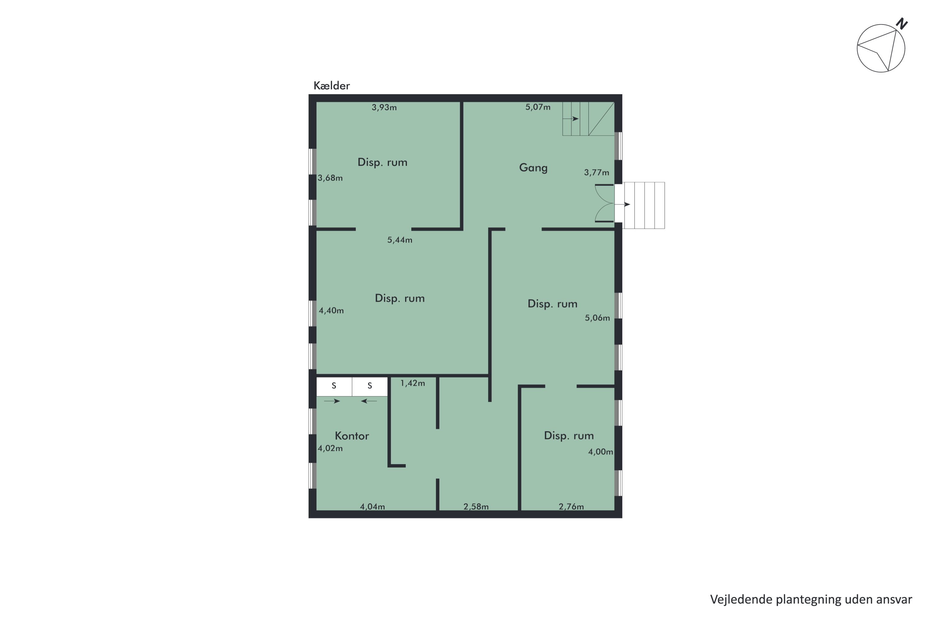 Plantegninger billede af Galstersgade 4, 9400 Nørresundby