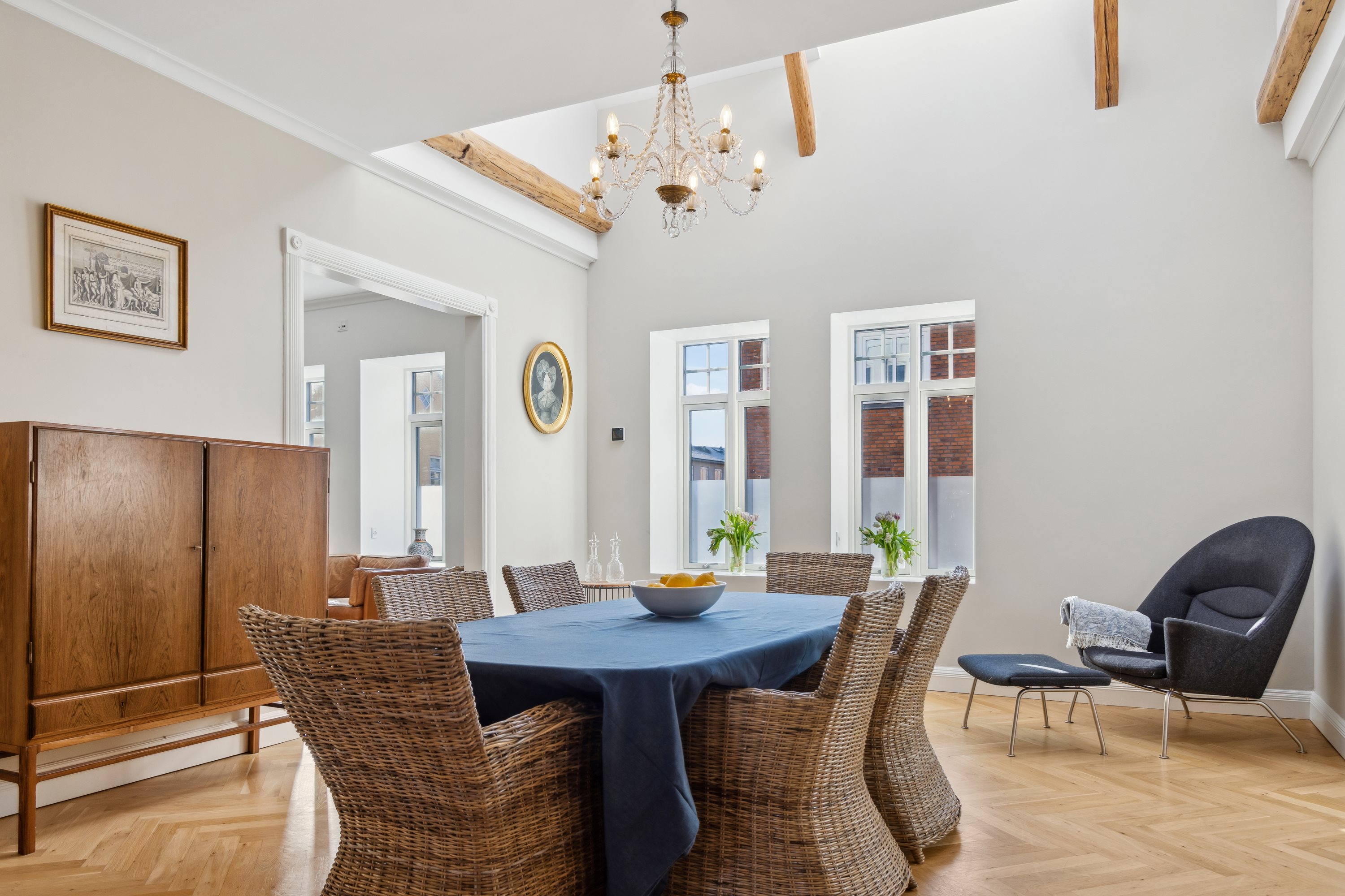 Fremhævet stue billede i fuldskærmstilstand. Billede af Galstersgade 4, 9400 Nørresundby